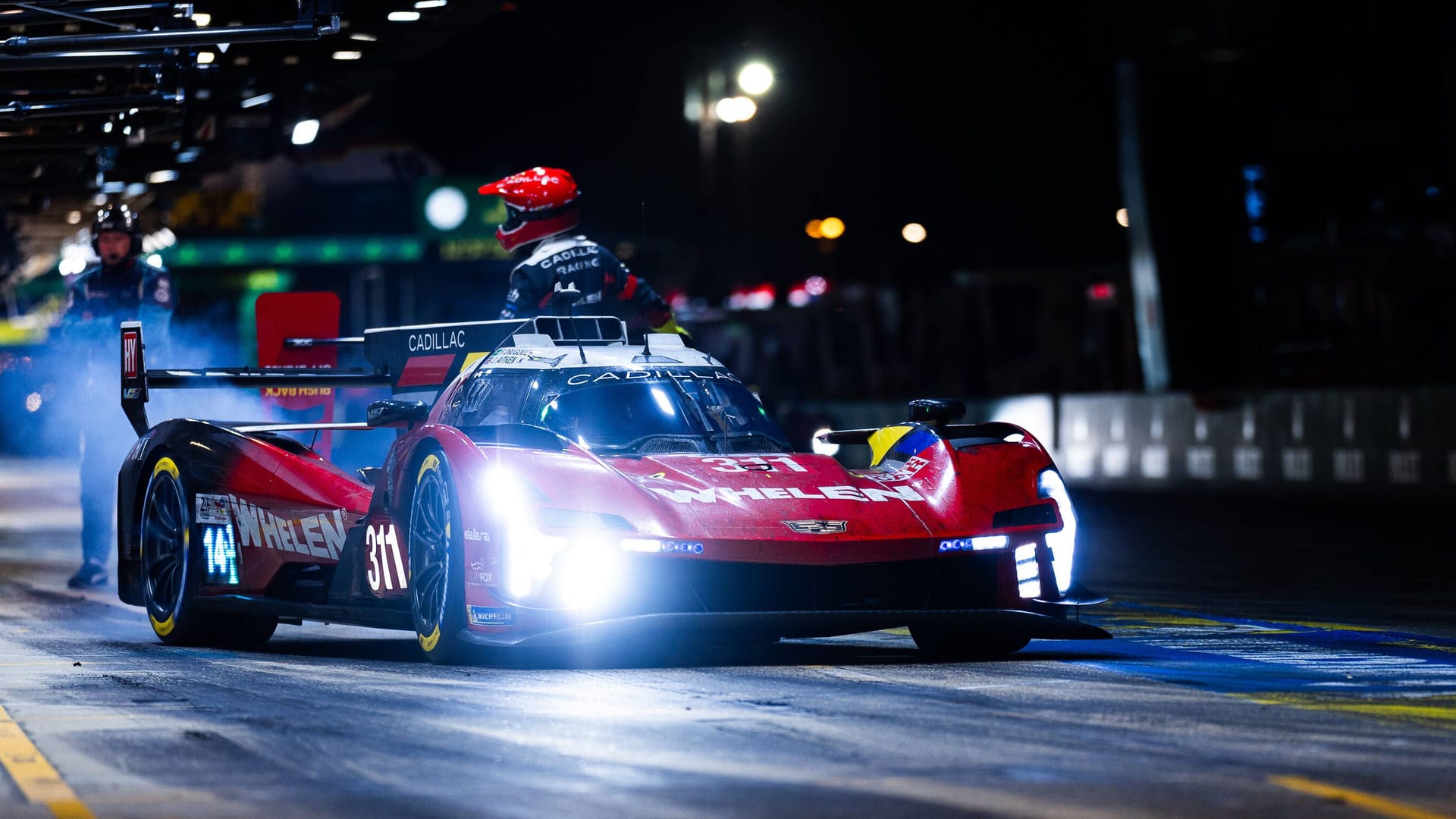 Comeback auf der Rennstrecke: Bei den 24 Stunden von Le Mans war Cadillac mit vier Hypercars präsent. Zwei davon fuhren in die erste Startreihe.