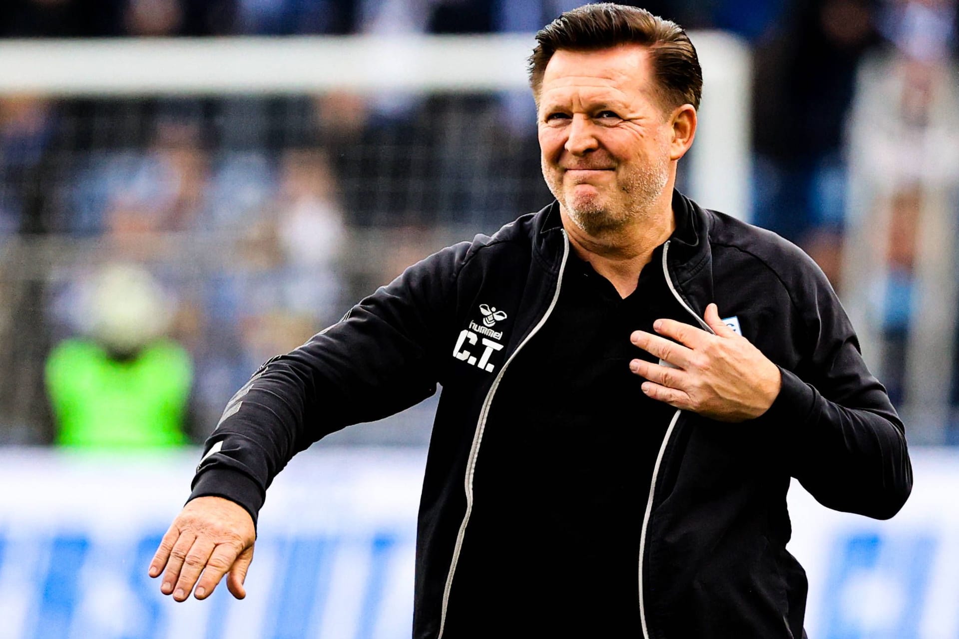 Christian Titz: Der Trainer des 1. FC Magdeburg könnte bald bei Hannover 96 die Nachfolge von André Breitenreiter antreten.