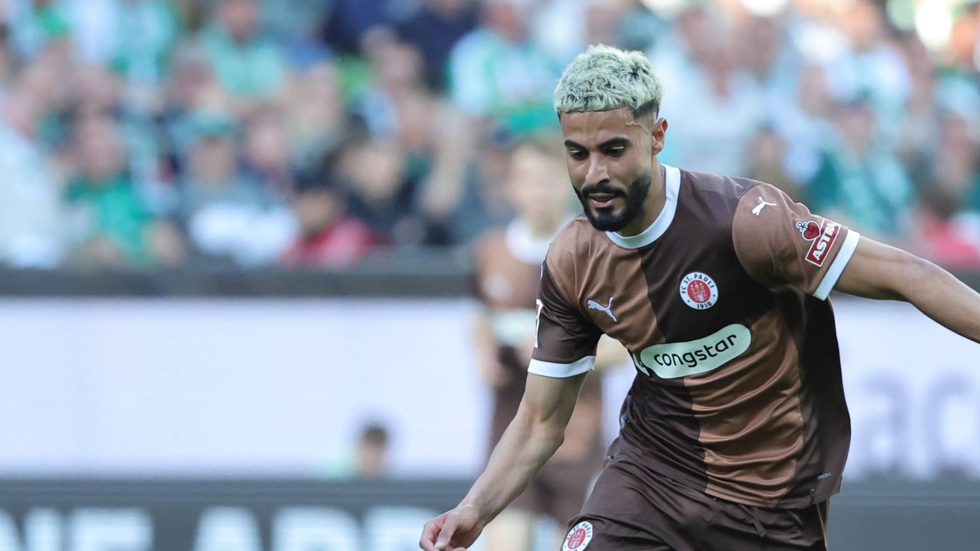 Elias Saad: Er stürmte bislang für den FC St. Pauli. Elias Saad: Er stürmte bislang für den FC St. Pauli.