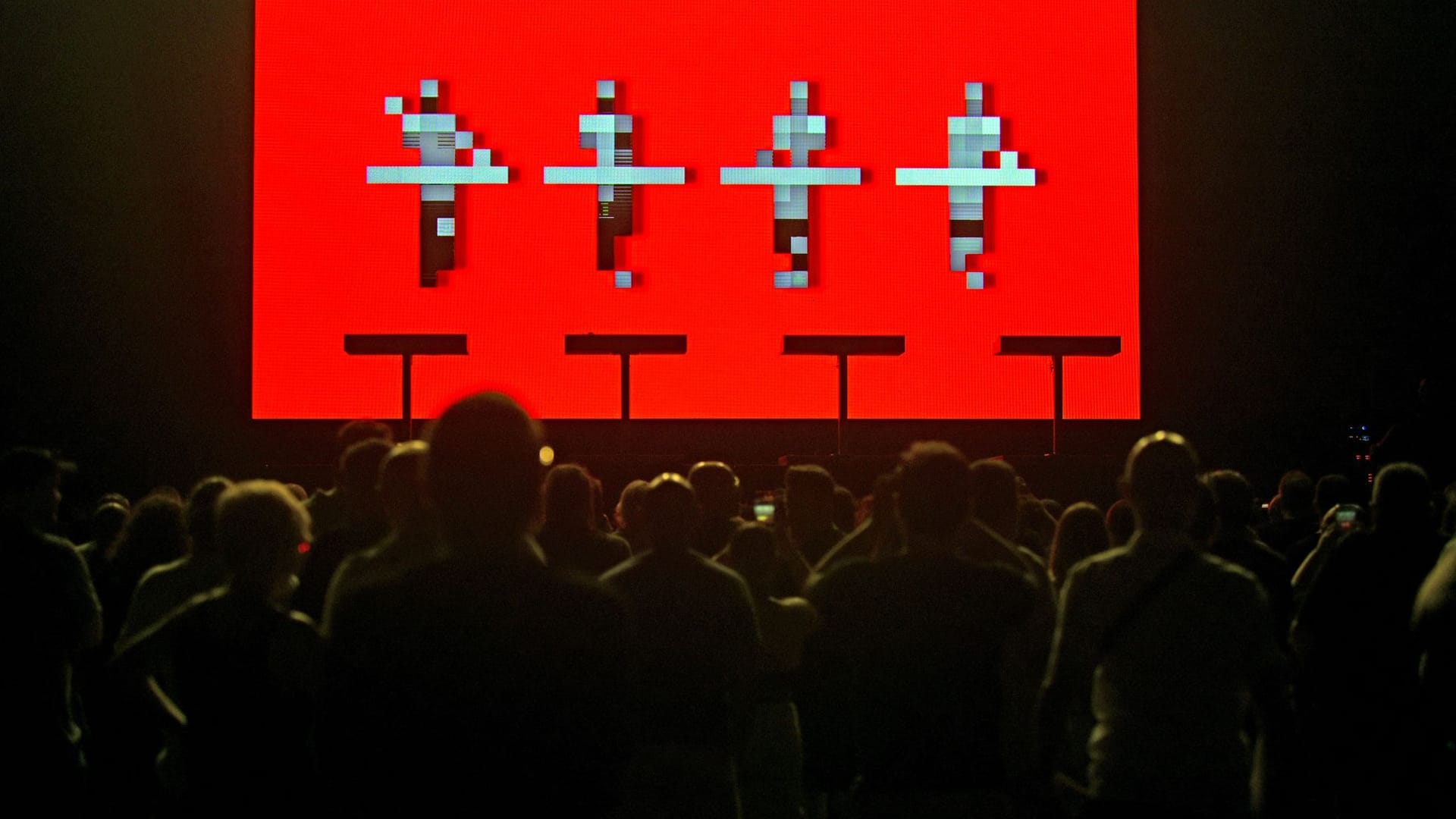 Band Kraftwerk spielt in Sitges Band Kraftwerk spielt in Sitges