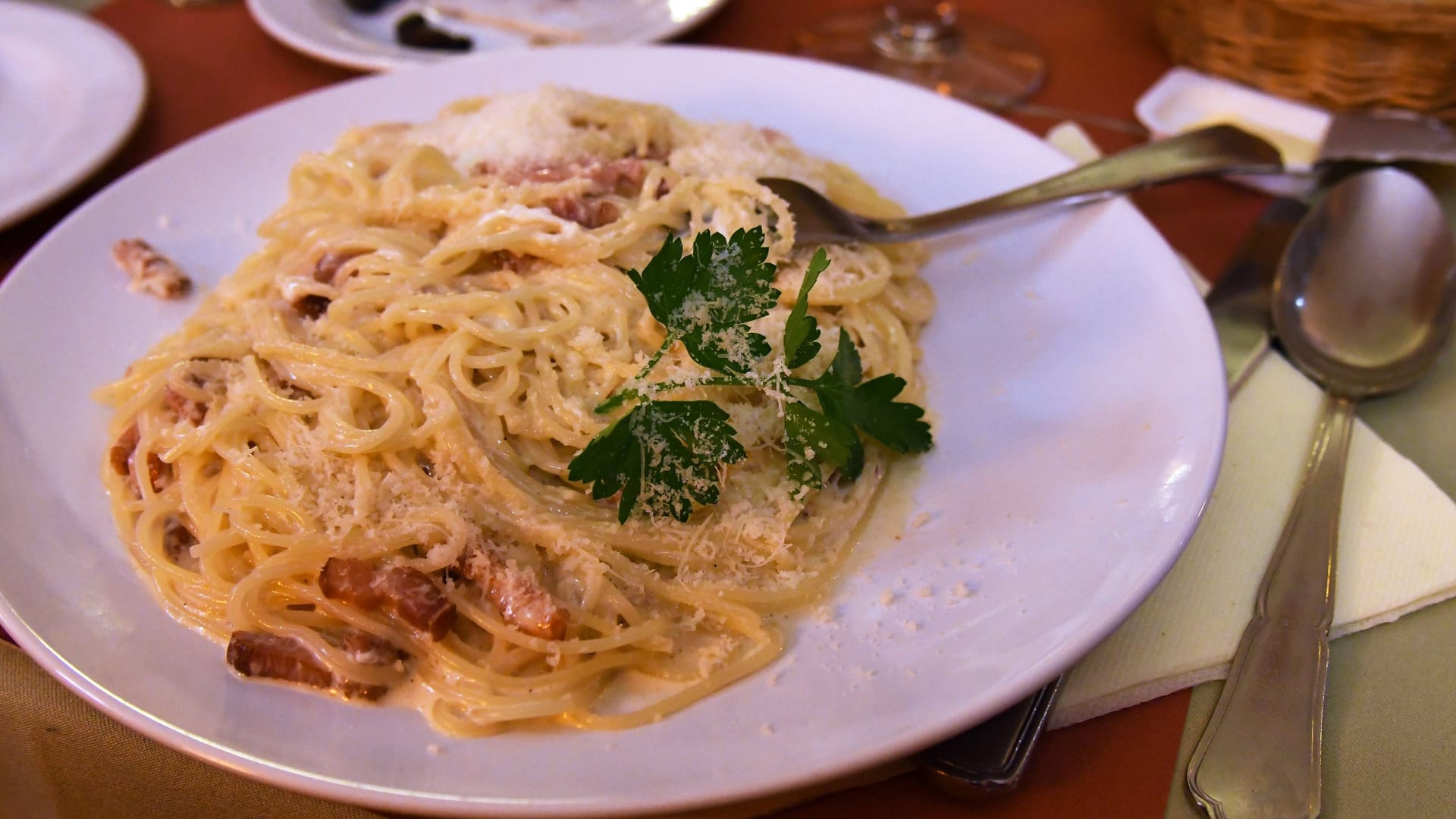 Essen beim Italiener (Symbolbild): Die US-Sängerin zeigte sich nahbar.