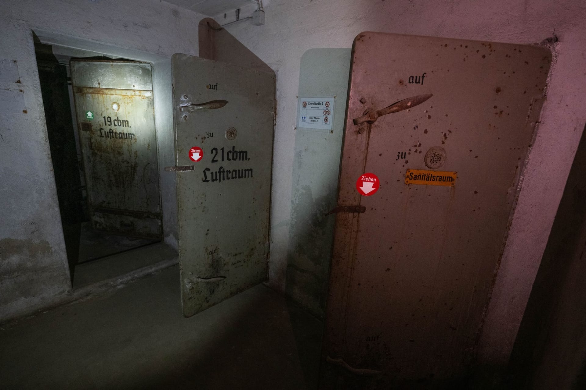 Alter Luftschutzbunker in Frankfurt