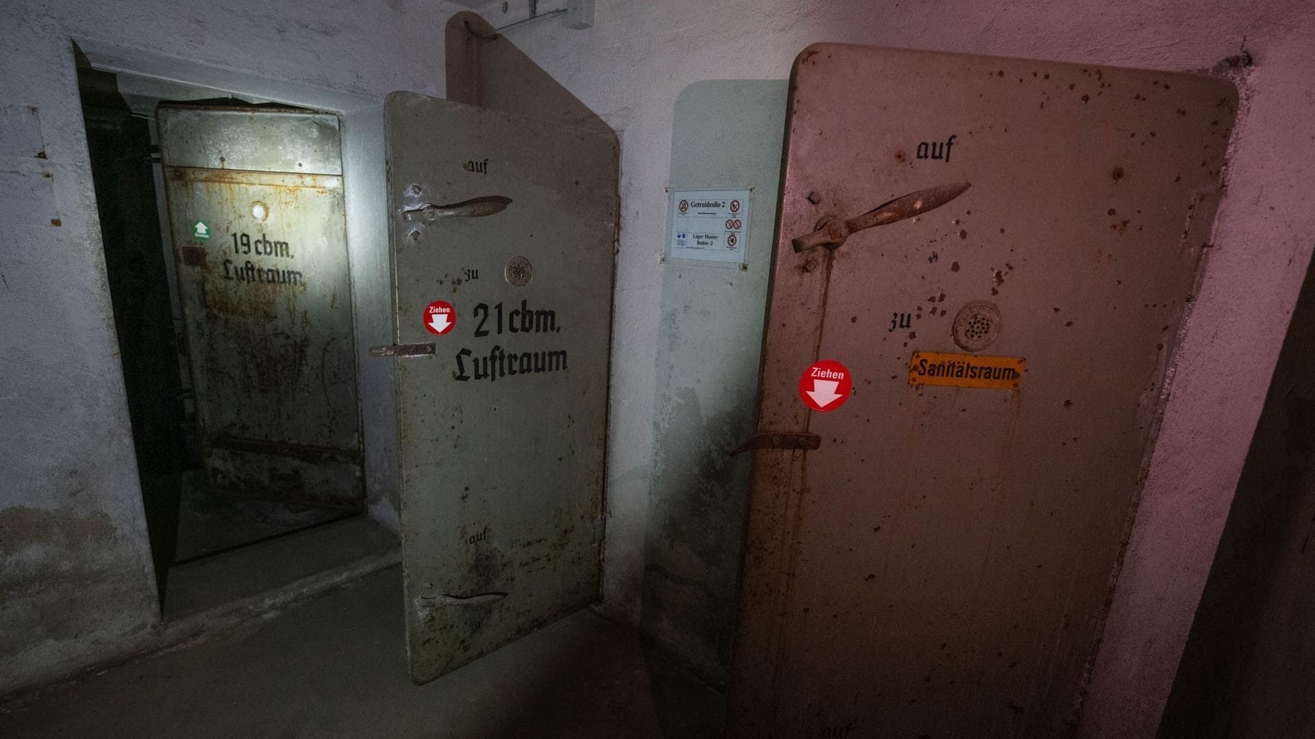 Alter Luftschutzbunker in Frankfurt Alter Luftschutzbunker in Frankfurt