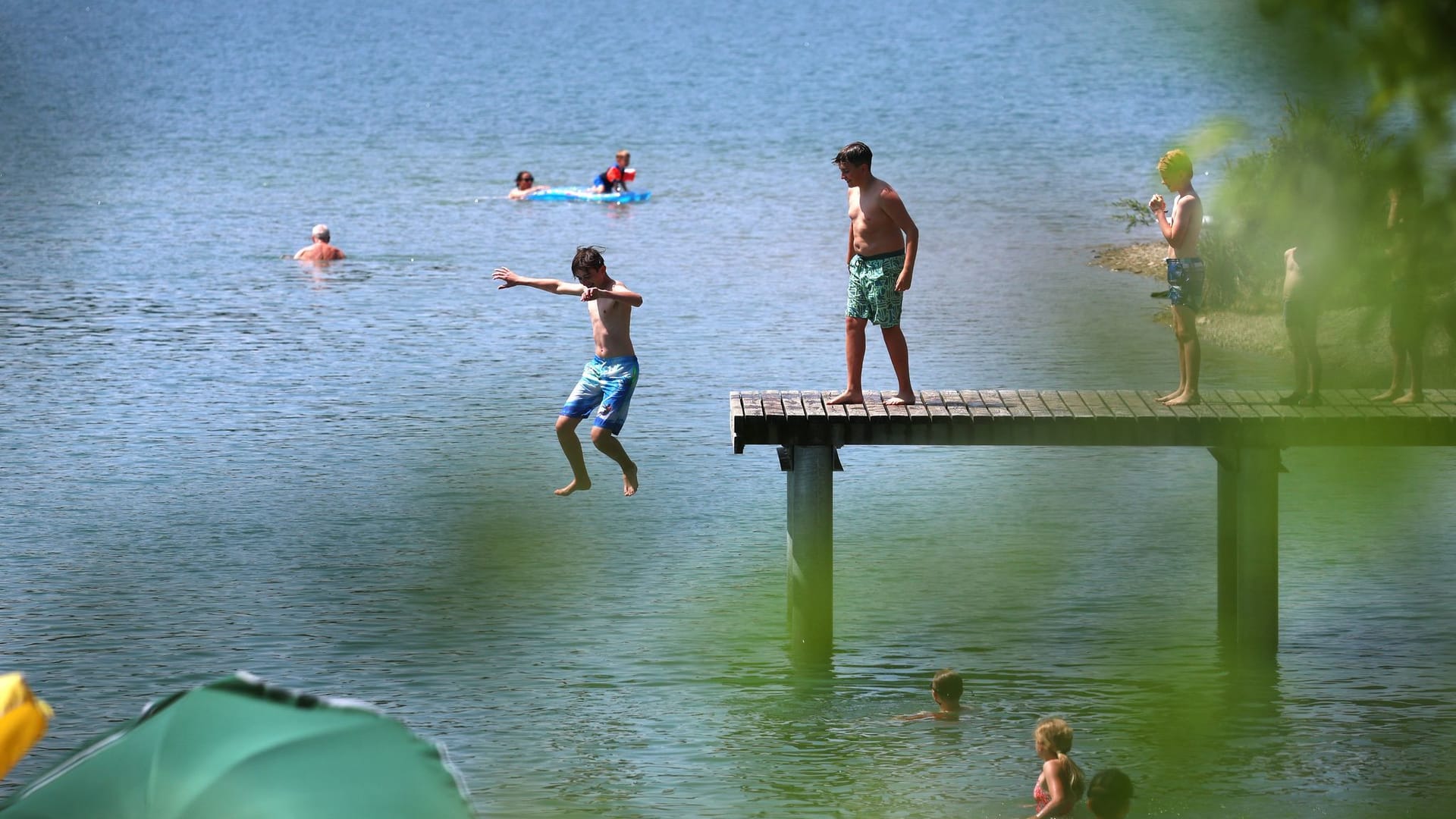Sommerliches Wetter in Bayern Sommerliches Wetter in Bayern