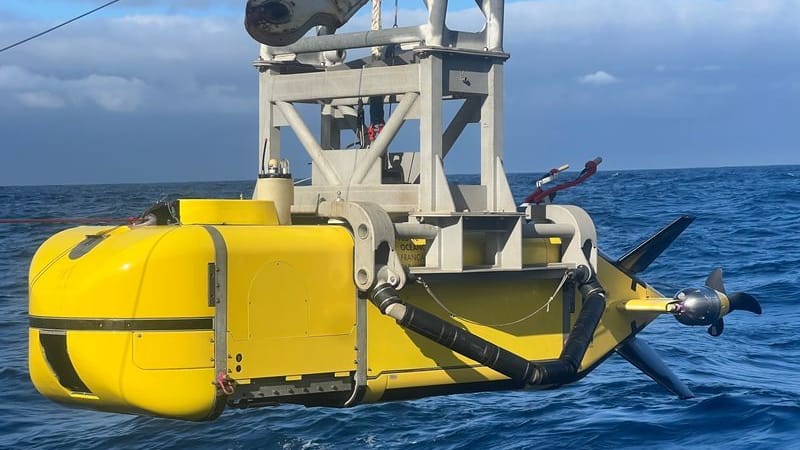 Der Tauchroboter Ulyx, mit dessen Hilfe Fachleute im Nordostatlantik nach Fässern mit Atommüll suchen (Archivbild): Mehr als 1.000 Fässer wurden bereits lokalisiert.