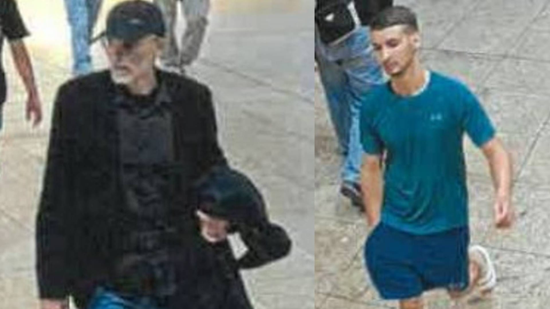 Diese zwei Männer sollen eine Handtasche gestohlen haben: Sie werden von der Polizei gesucht. Diese zwei Männer sollen eine Handtasche gestohlen haben: Sie werden von der Polizei gesucht.