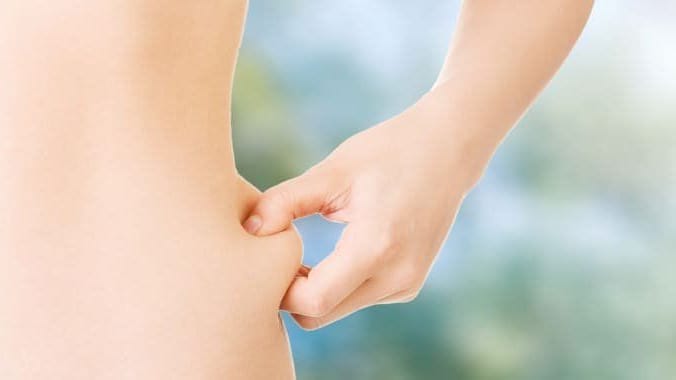 Hautfett: Das Körperfett schützt vor Temperaturschwankungen und Verletzungen. Hautfett: Das Körperfett schützt vor Temperaturschwankungen und Verletzungen.