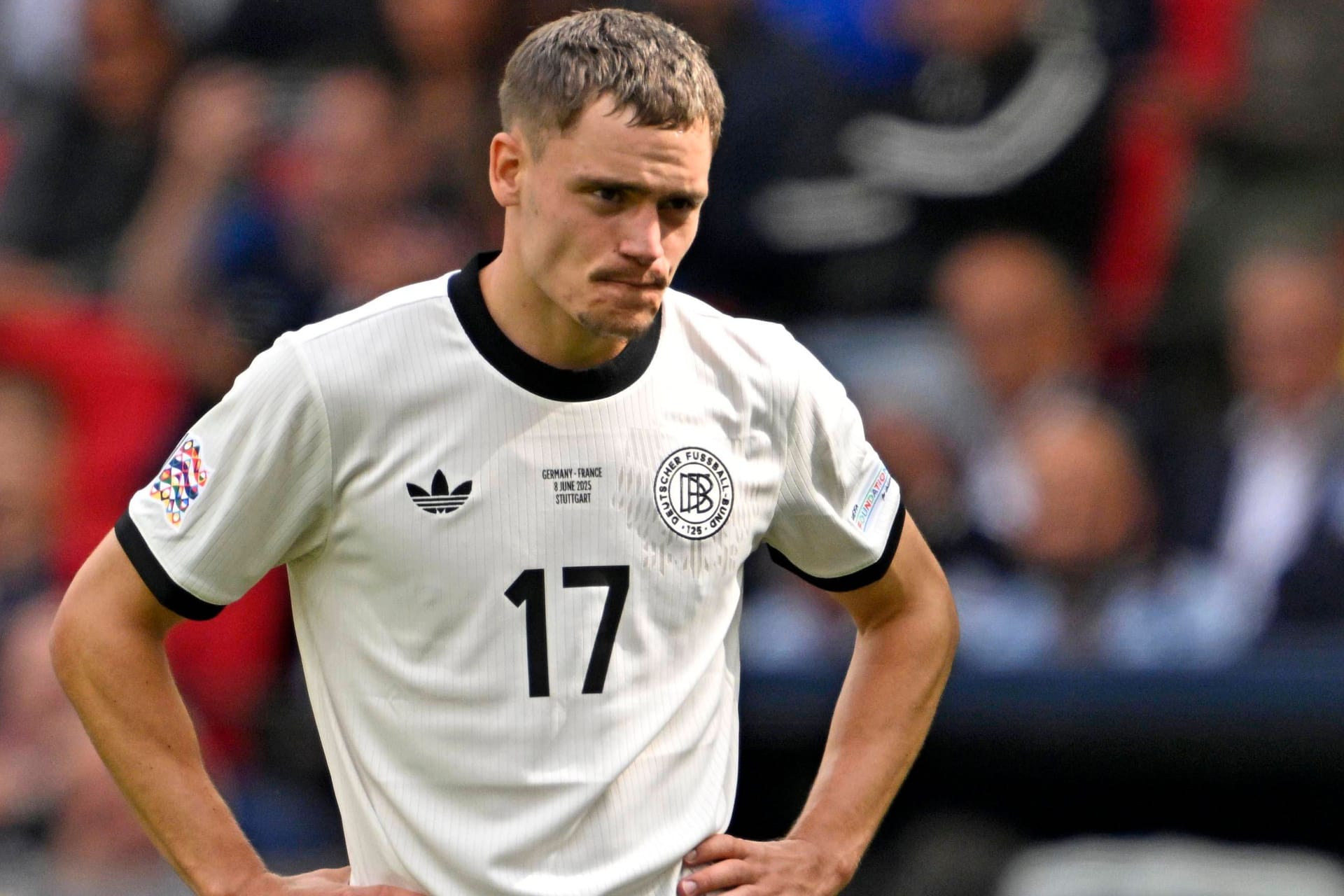 Florian Wirtz: Der Nationalspieler blieb ohne Torerfolg gegen Frankreich.