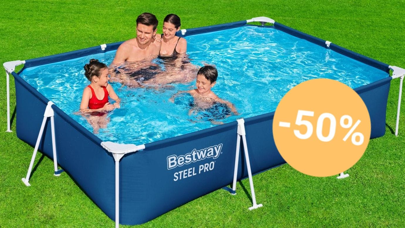 Bei Lidl gibt es den Pool von Bestway derzeit besonders günstig.
