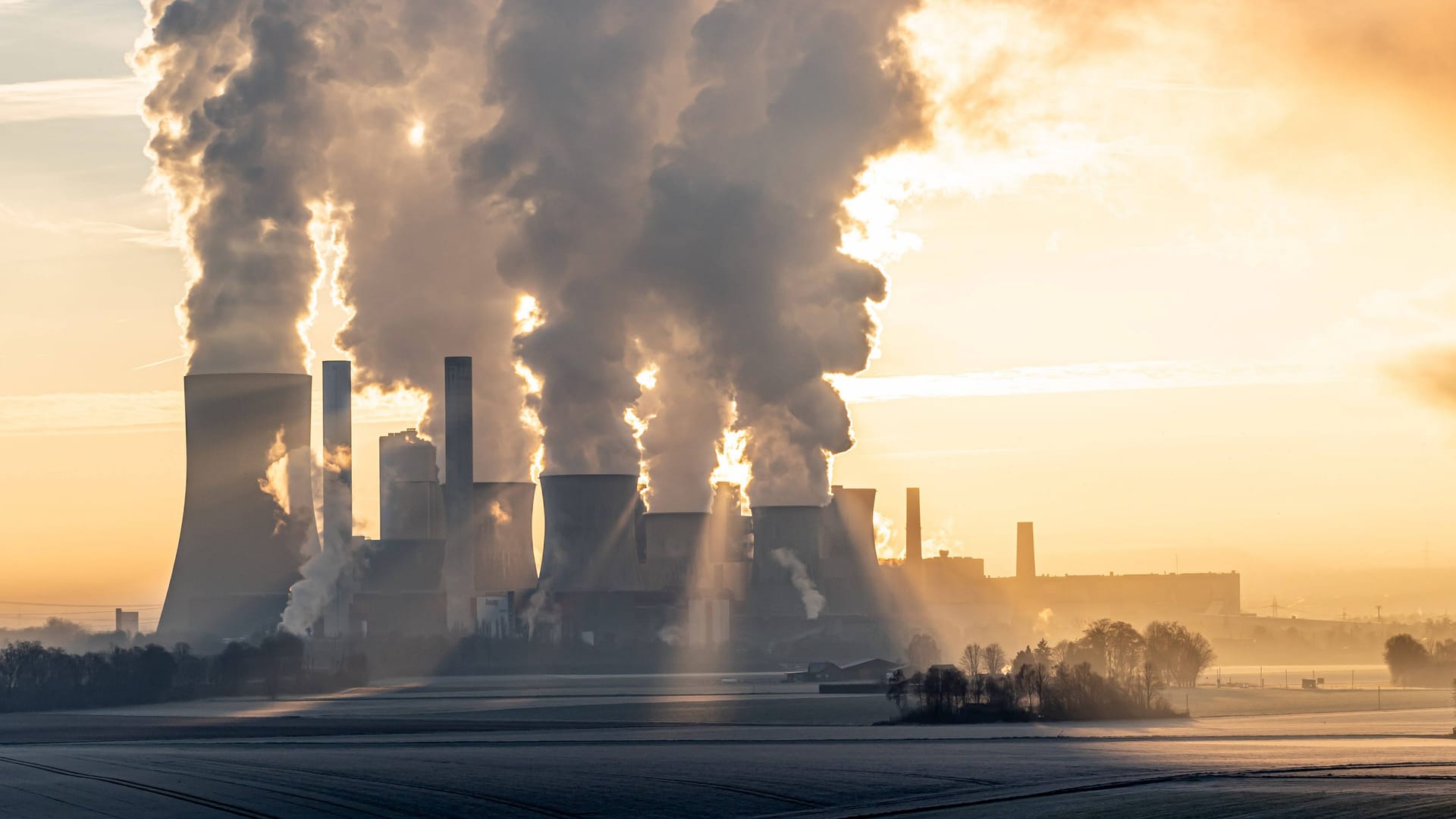 RWE-Braunkohle-Kraftwerk Niederaußem im Sonnenuntergang (Archivbild): Wie sieht RWE auf die Sache?