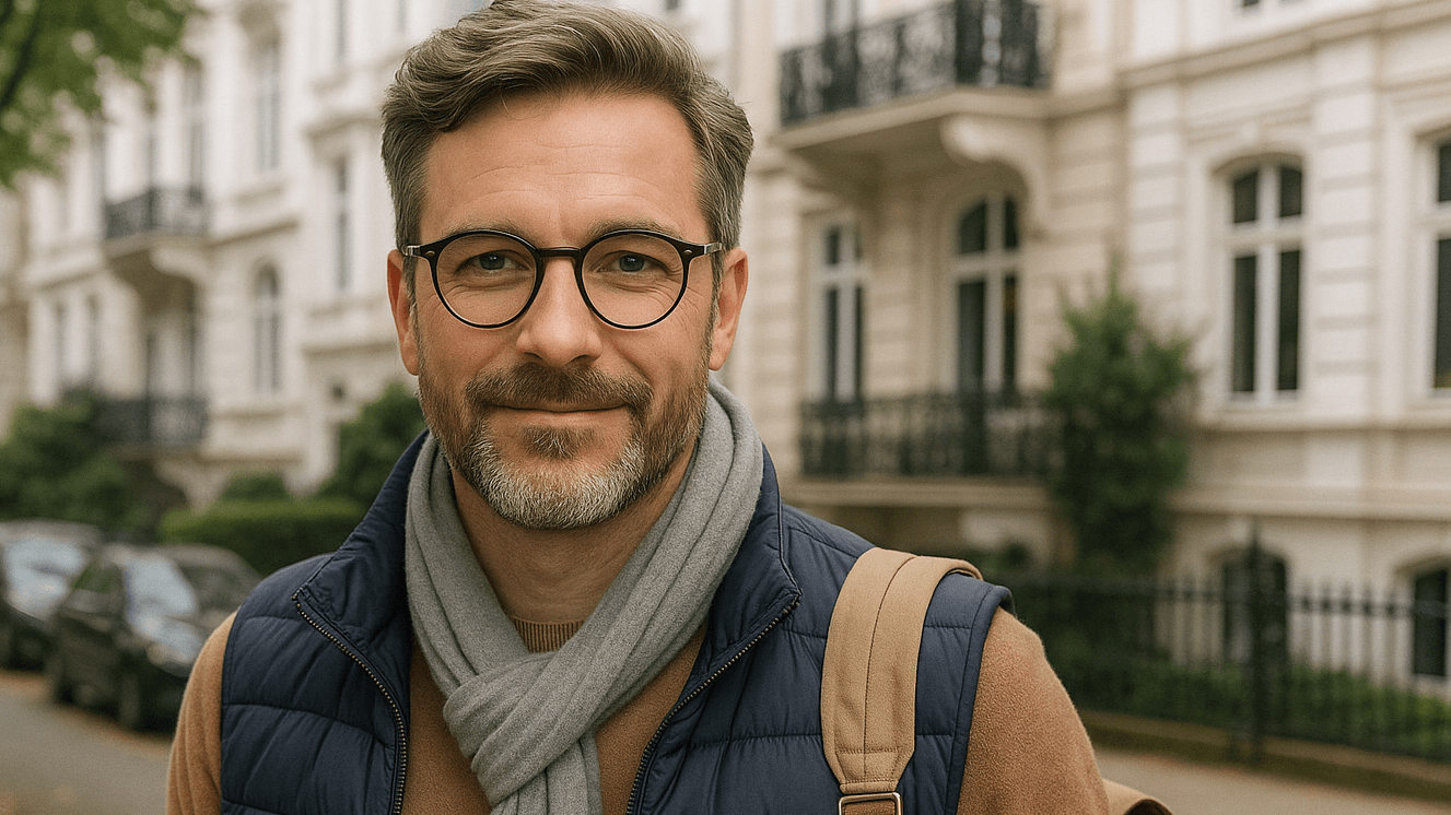 Ein typischer Eppendorfer? (Künstliche Intelligenz/Sora): So stellt sich die KI einen typischen Bewohner vor.