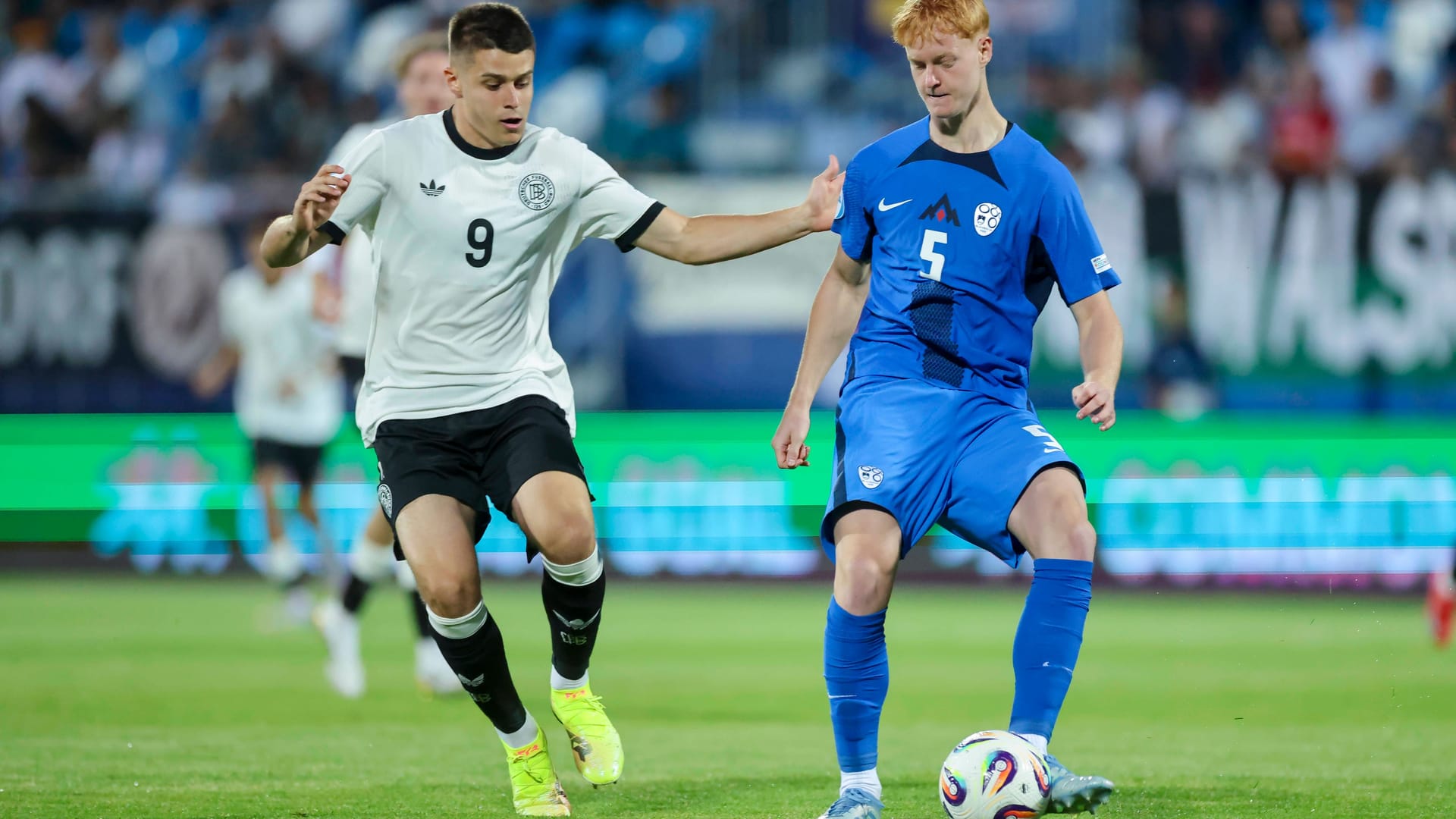 Aktivposten: Nicolò Tresoldi im Spiel gegen Slowenien.