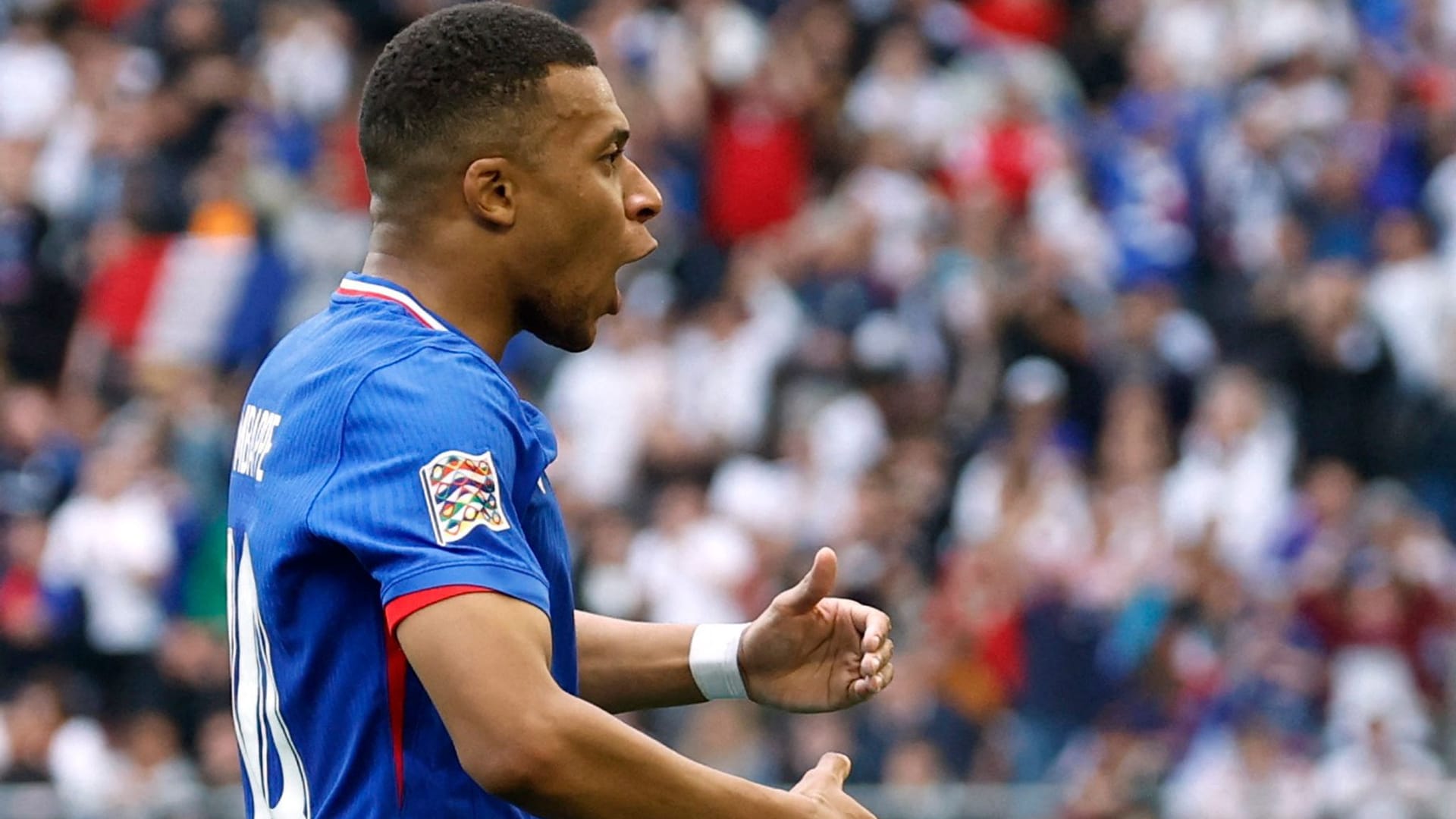 Kylian Mbappé: Der Franzose war gegen Deutschland mit einem Tor und einer Vorlage erfolgreich. Kylian Mbappé: Der Franzose war gegen Deutschland mit einem Tor und einer Vorlage erfolgreich.