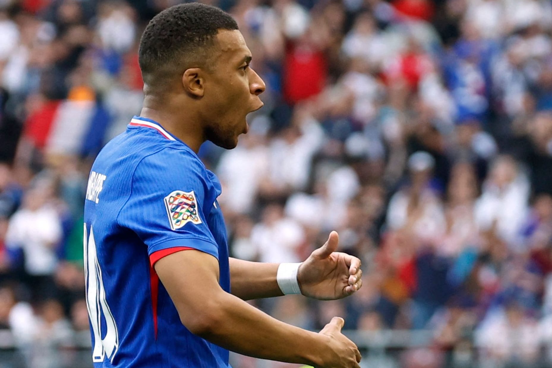 Kylian Mbappé: Der Franzose war gegen Deutschland mit einem Tor und einer Vorlage erfolgreich.