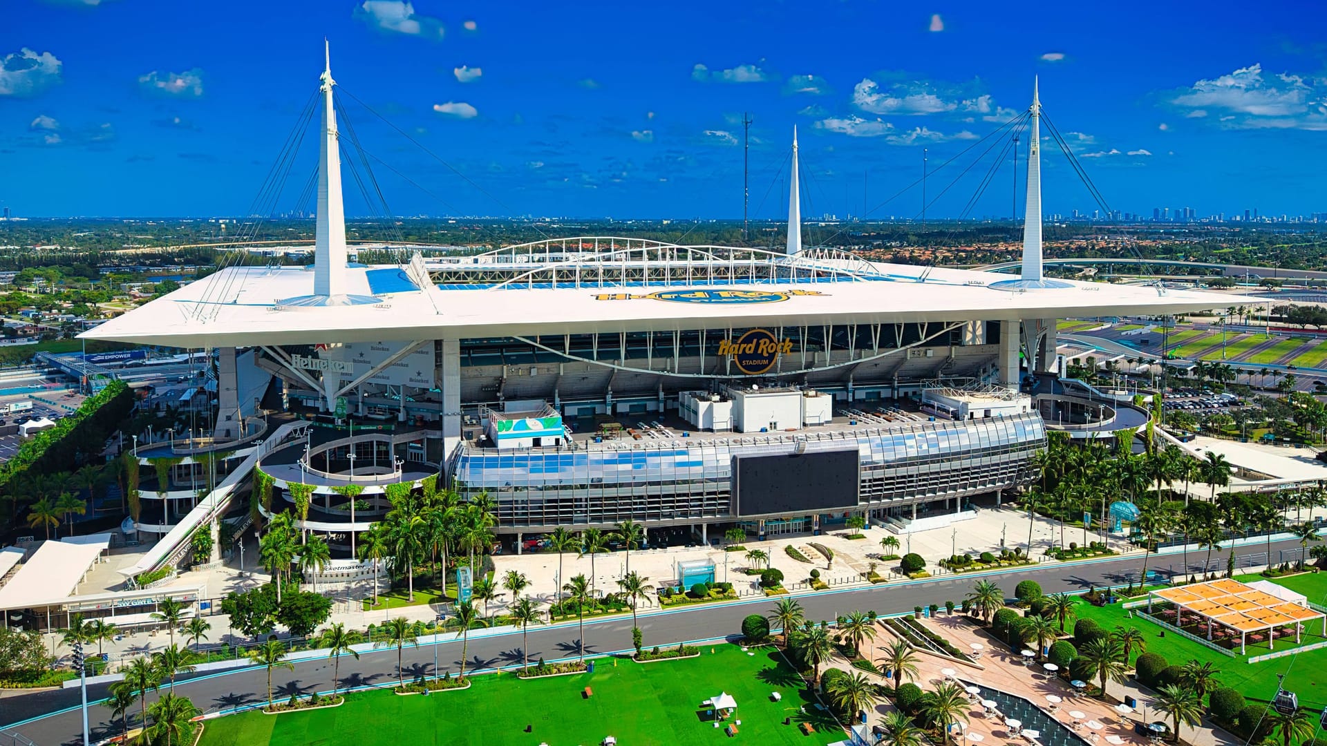 Das Hard Rock Stadium in Miami: Hier findet das Eröffnungsspiel der Klub-WM statt.