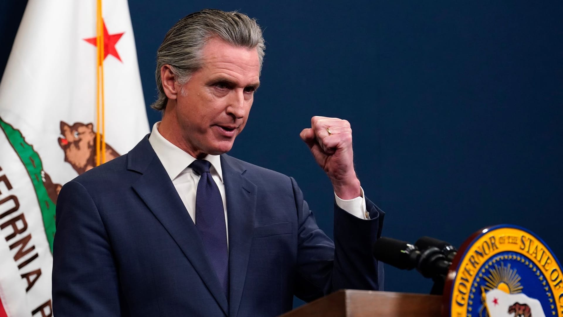 Newsom zu Trump-Regierung: «Nehmt mich fest» Newsom zu Trump-Regierung: «Nehmt mich fest»