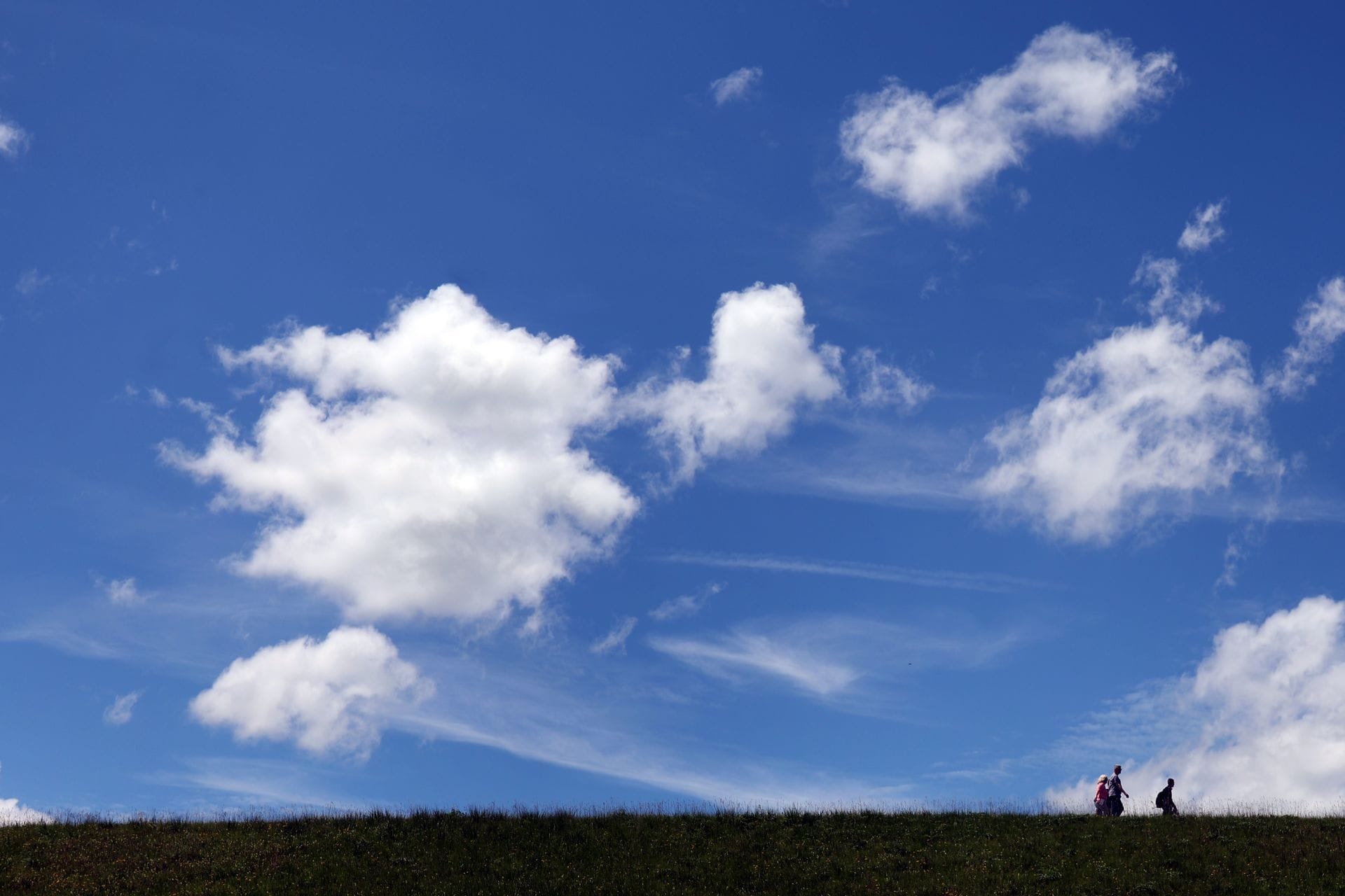 Sonne und Wolken