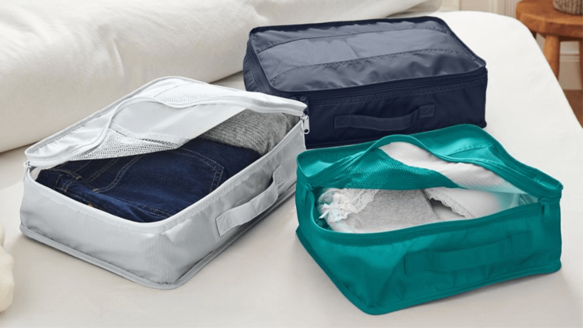 Platzsparend packen und entspannt reisen – mit diesen Taschen gelingt’s ganz einfach.