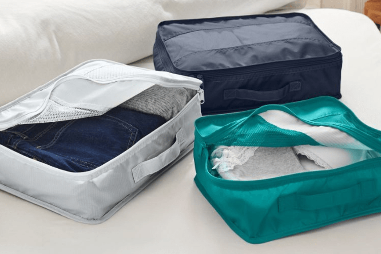 Platzsparend packen und entspannt reisen – mit diesen Taschen gelingt’s ganz einfach.