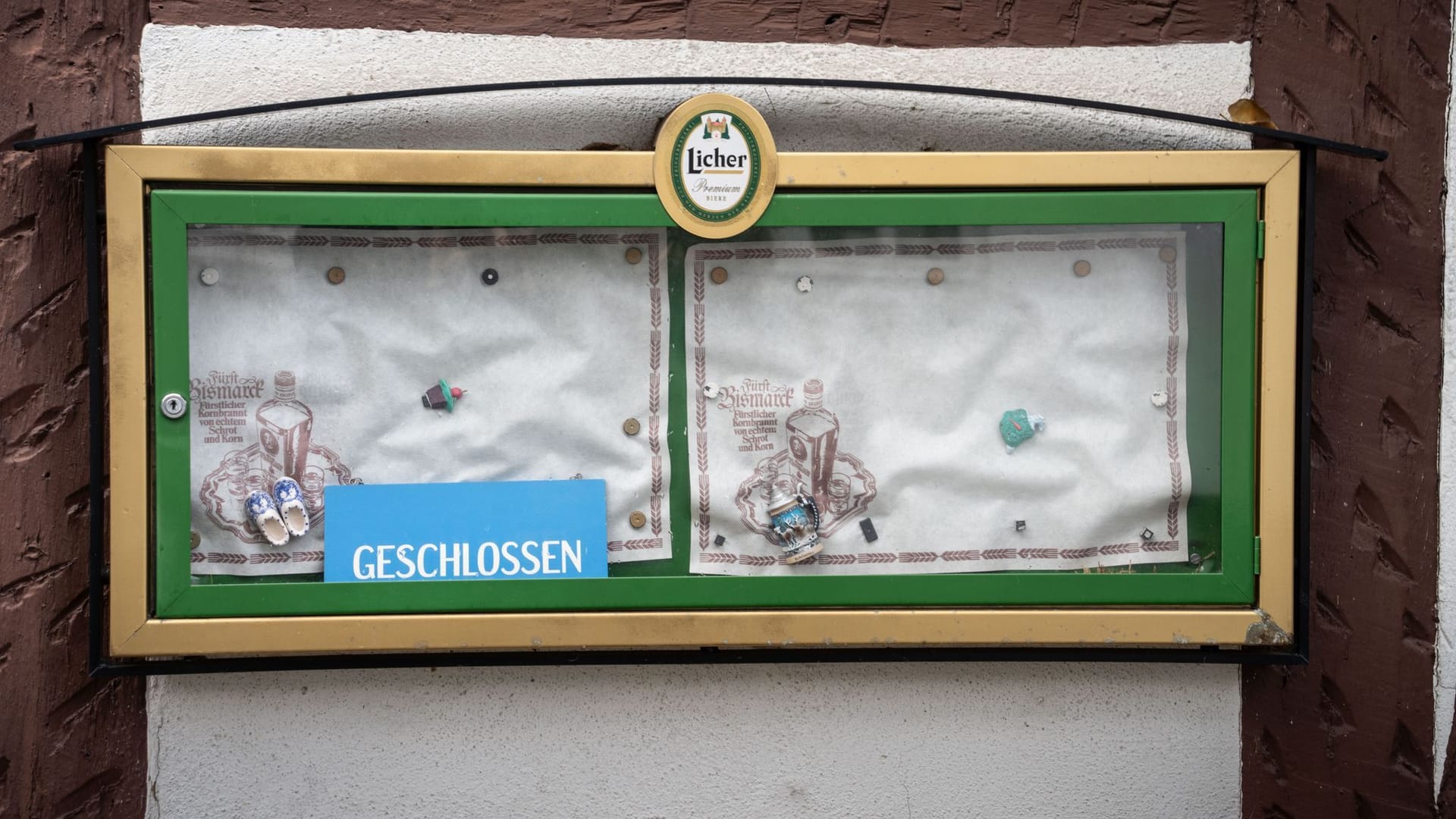 Geschlossenes Lokal