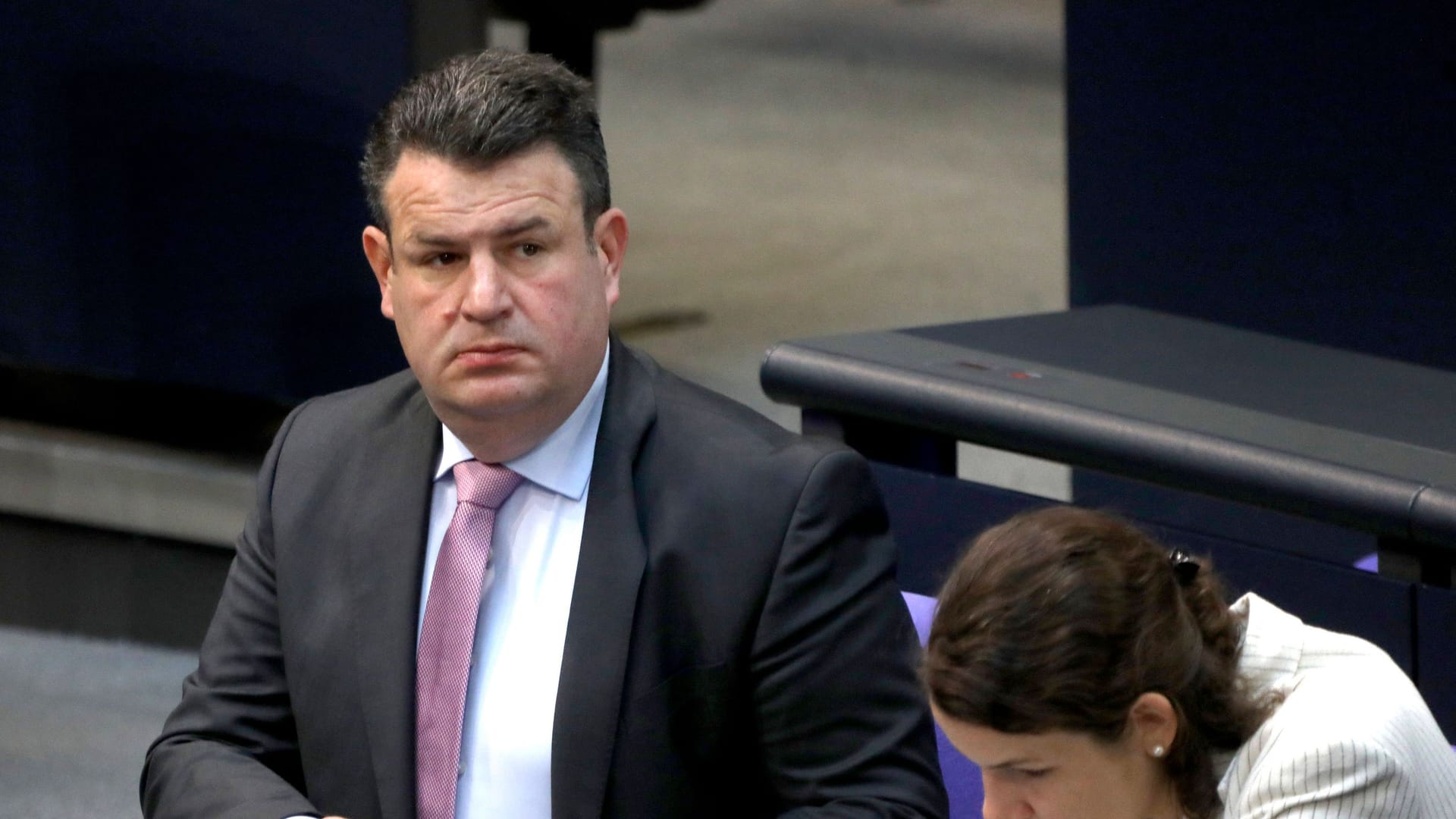 Ehemaliger Arbeitsminister Hubertus Heil im Bundestag: Bei den Zahlen zu den Totalverweigerern war er nicht ehrlich.