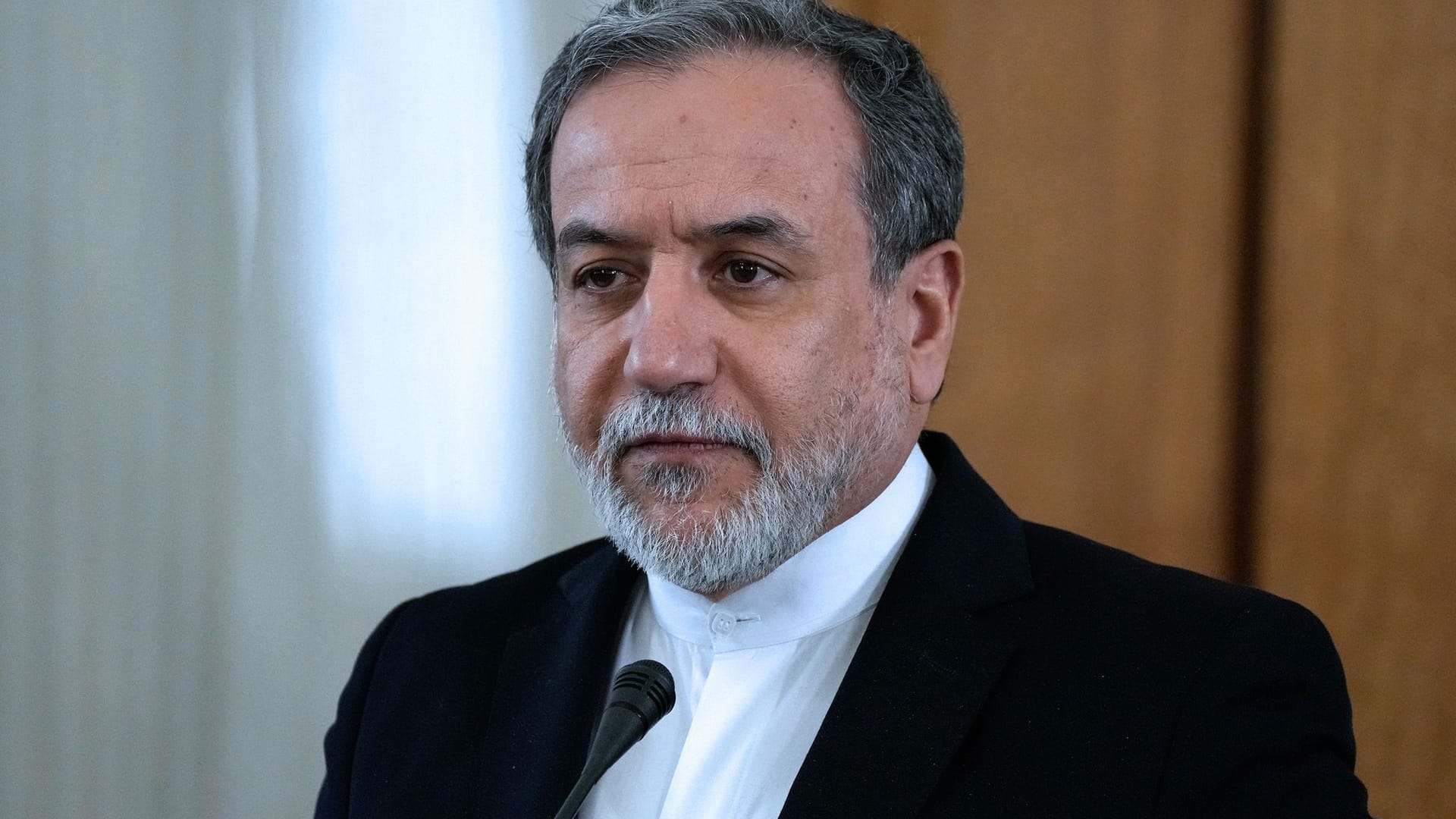 Iranischer Außenminister Araghtschi Iranischer Außenminister Araghtschi