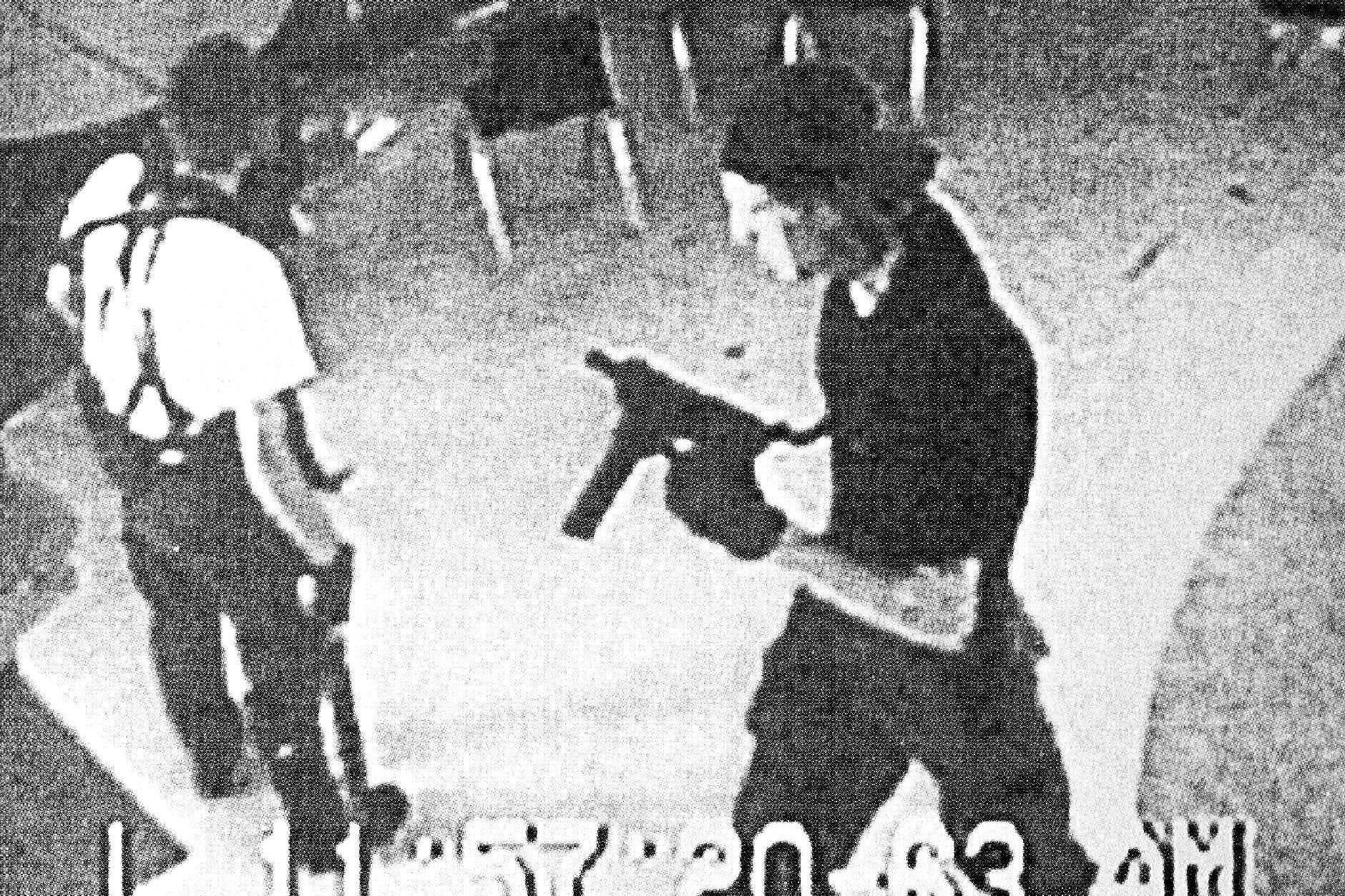 Standbild aus einer Überwachungskamera: Im Jahr 1999 verübten Dylan Klebold und Eric Harris an einer Schule im US-Bundesstaat Colorado ein Massaker.
