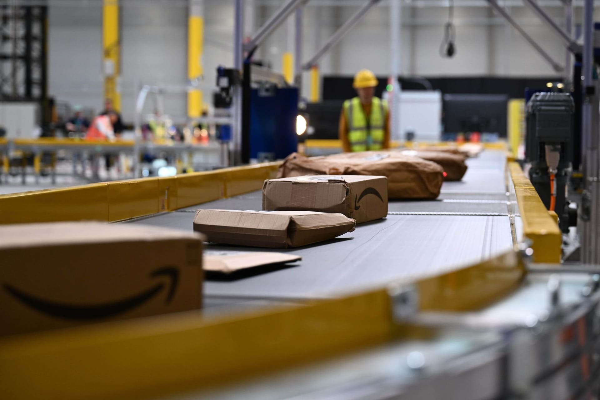 Amazon-Paketsortierung