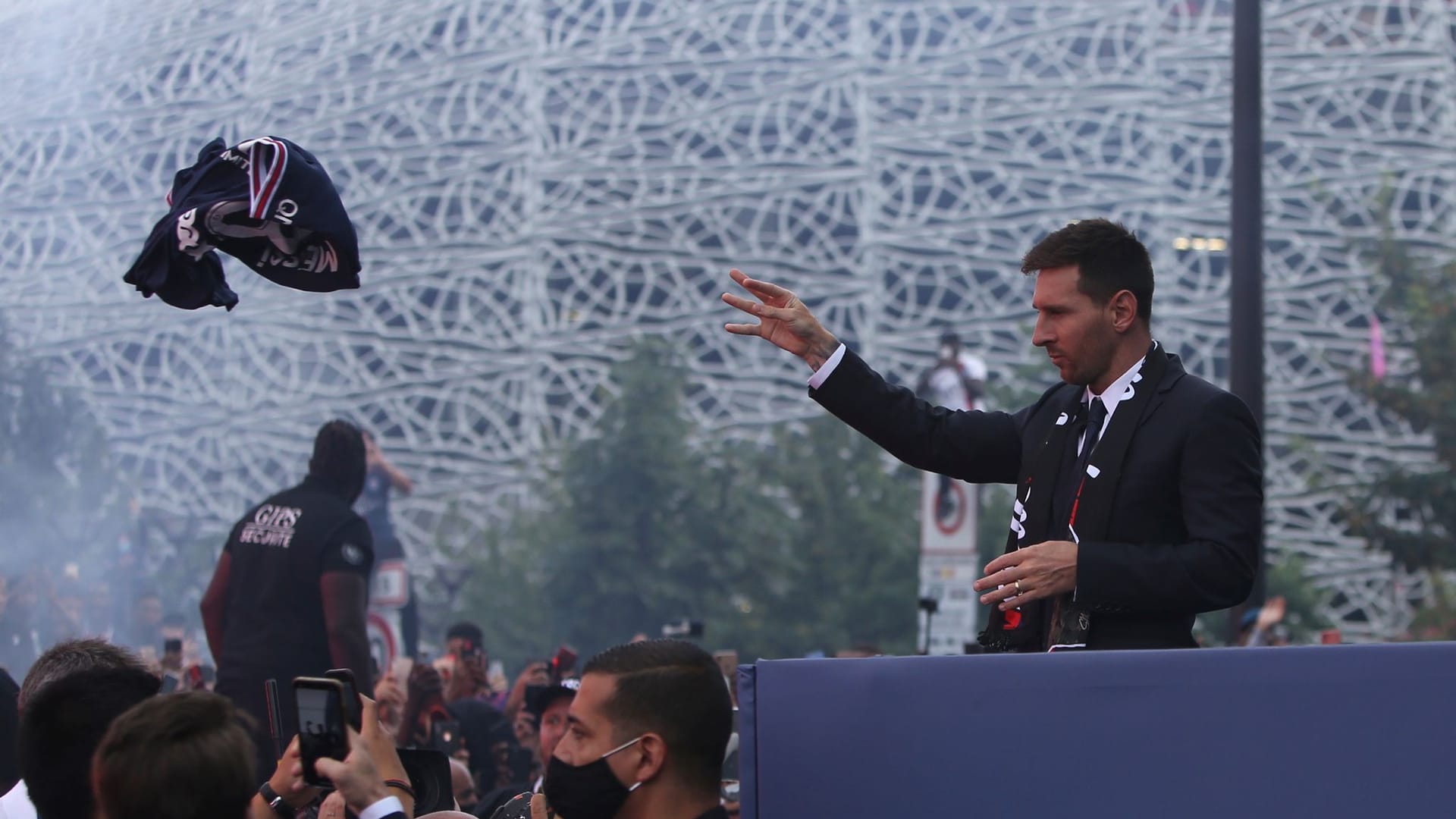 Messi bei Paris Saint-Germain - PK zur offiziellen Vorstellung