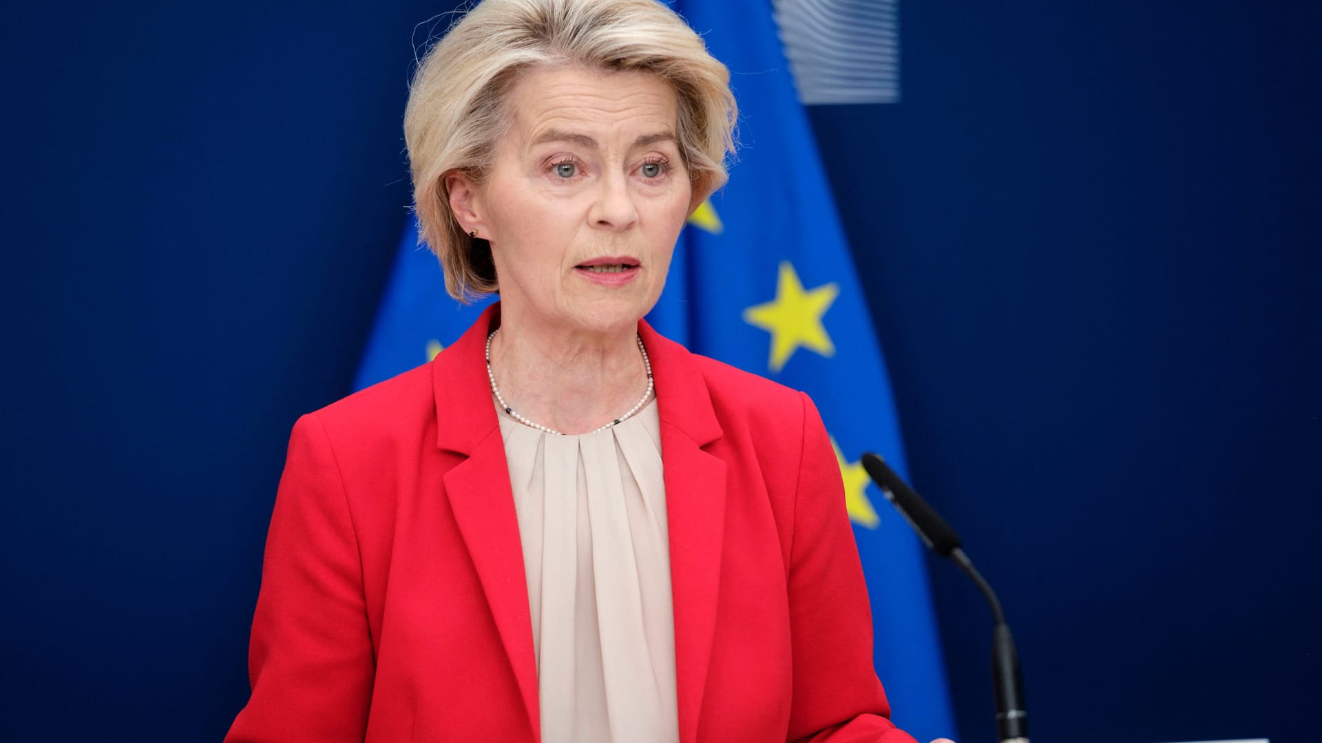 EU-Kommissionschefin Ursula von der Leyen hat mit dem israelischen Präsidenten Isaac Herzog über die Nahostkrise gesprochen. (Archivbild)