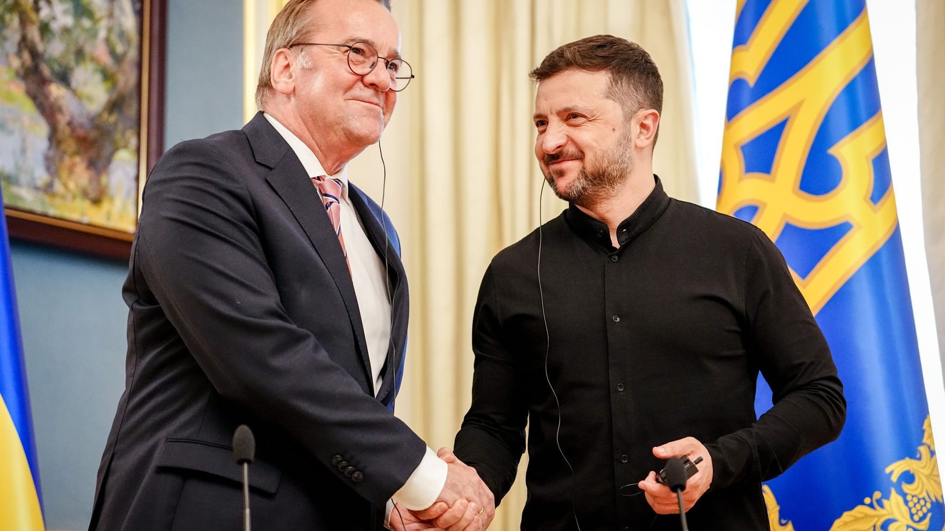 Ukraine-Krieg - Pistorius in Kiew