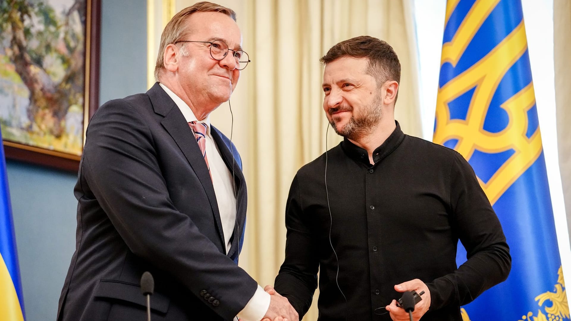 Ukraine-Krieg - Pistorius in Kiew