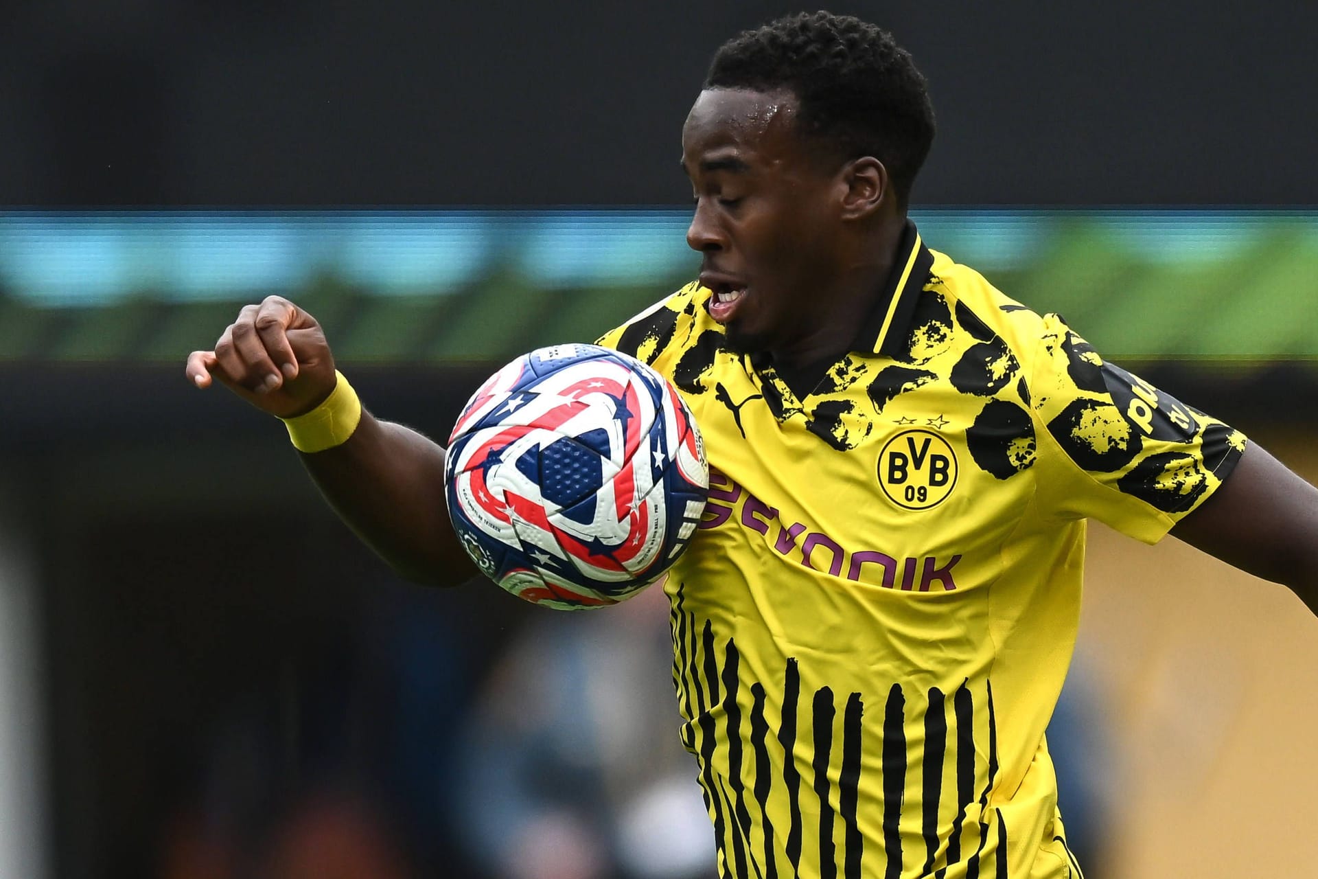 Dortmunds Jamie Gittens: Der FC Bayern soll am Angreifer interessiert sein.