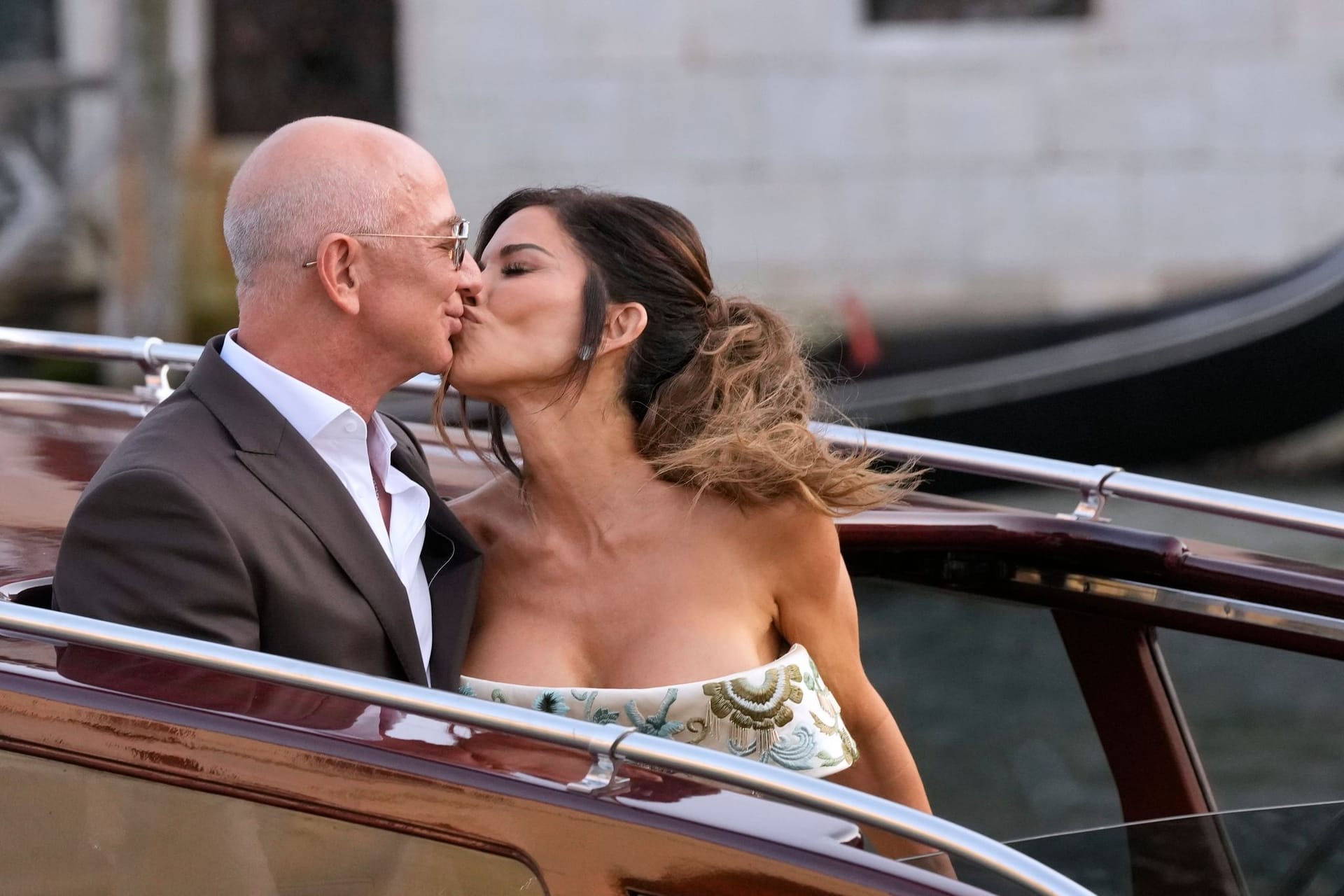 Jeff und Lauren lassen es in Venedig krachen.