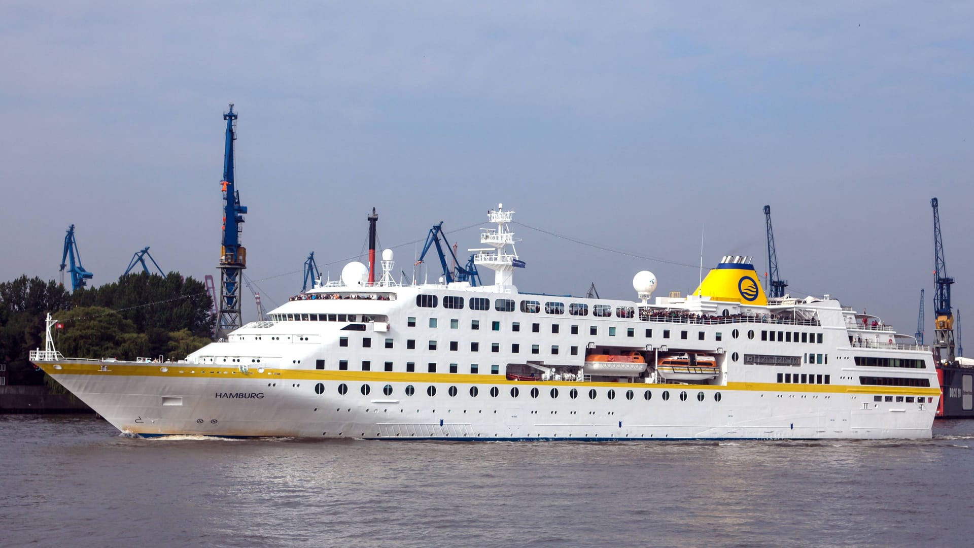 Die "MS Hamburg" (Archivbild): Das Kreuzfahrtschiff
