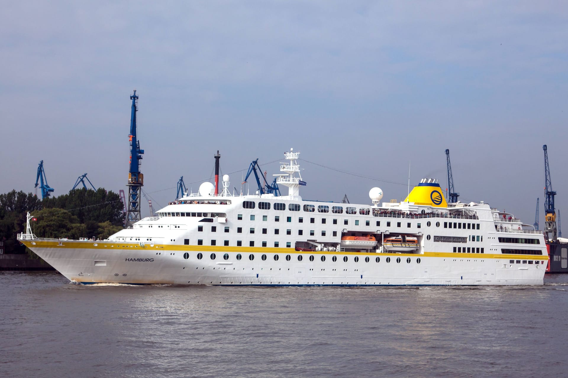 Die "MS Hamburg" (Archivbild): Das Kreuzfahrtschiff