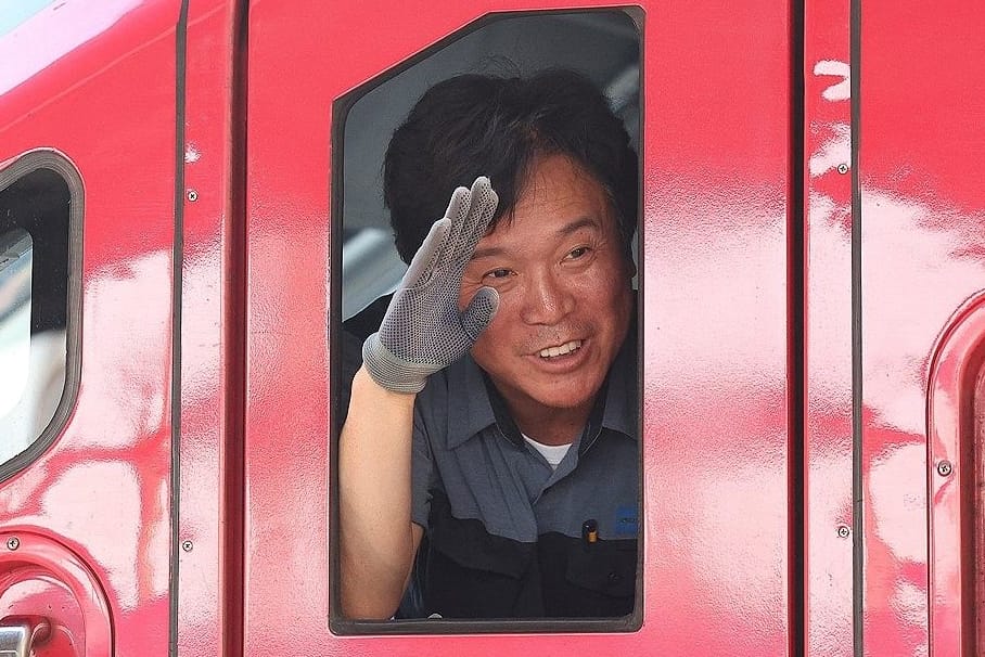 Kim Young-hoon: Der neue südkoreanische Arbeitsminister bei seiner letzten Zugfahrt.