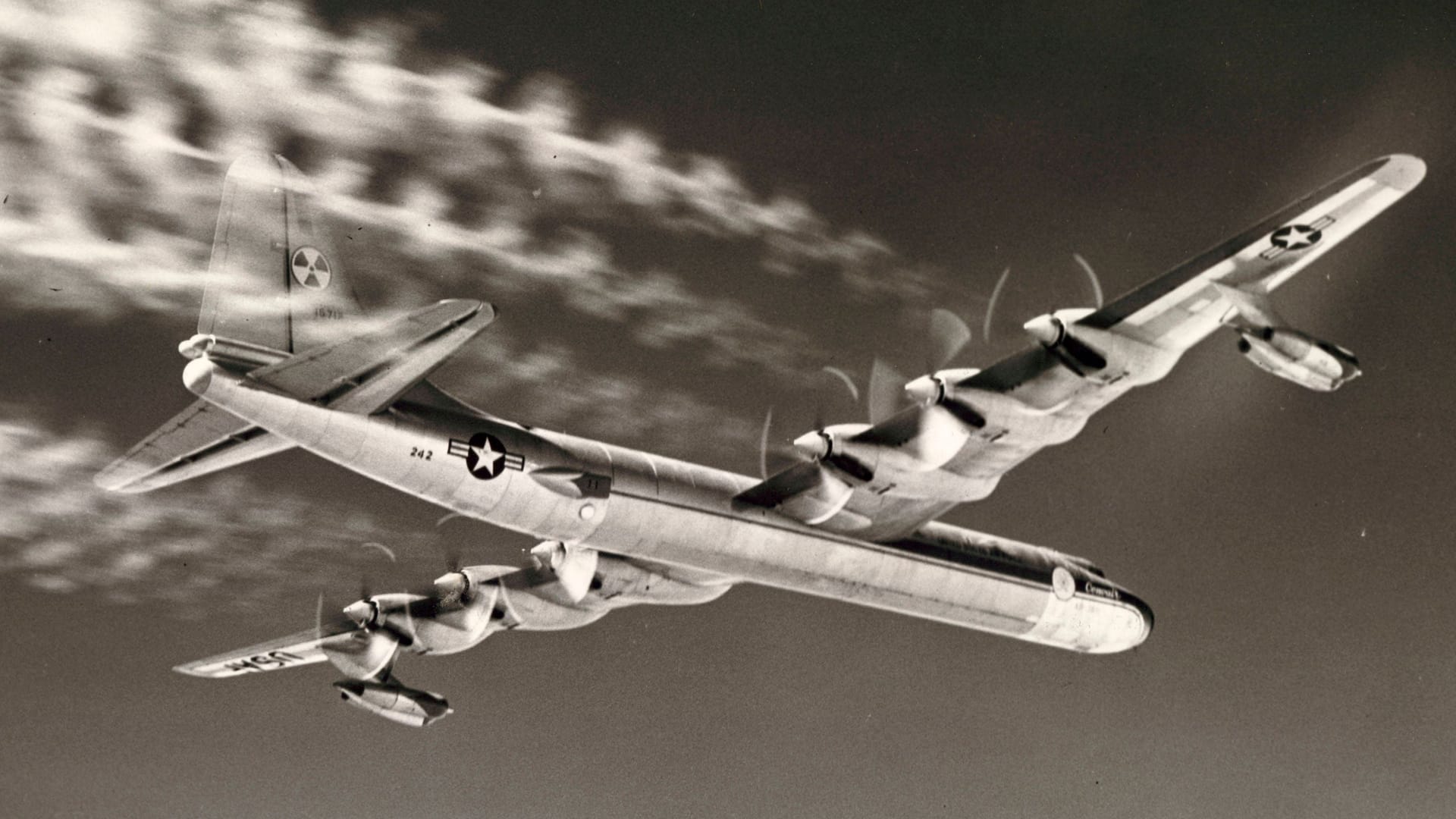 Convair NB-36H: Der US-Bomber transportierte einen aktiven Atomreaktor.