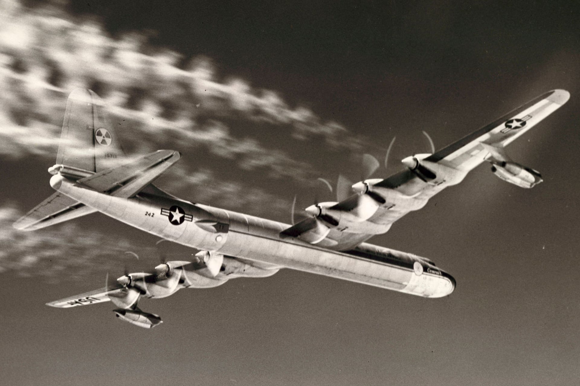 Convair NB-36H: Der US-Bomber transportierte einen aktiven Atomreaktor.