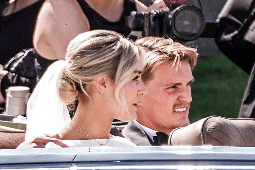 Martin Ødegaard und seine Frau Helene: Der Fußballer und die Tänzerin sind bereits Eltern.