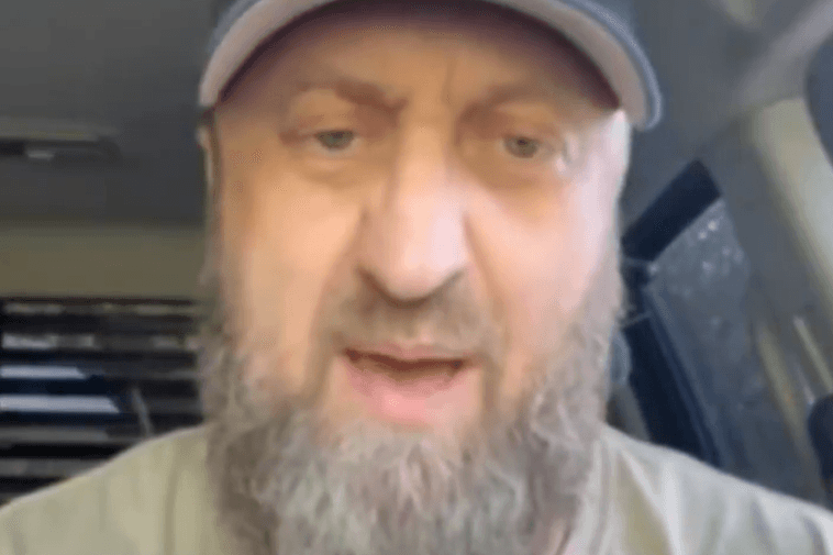 Screenshot aus einem Video auf X: Dieser Soldat soll sich massiv über Putin beschwert haben.