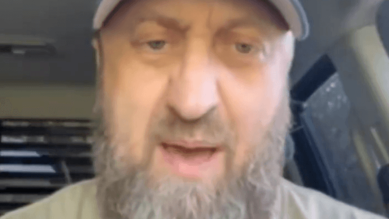 Screenshot aus einem Video auf X: Dieser Soldat soll sich massiv über Putin beschwert haben.