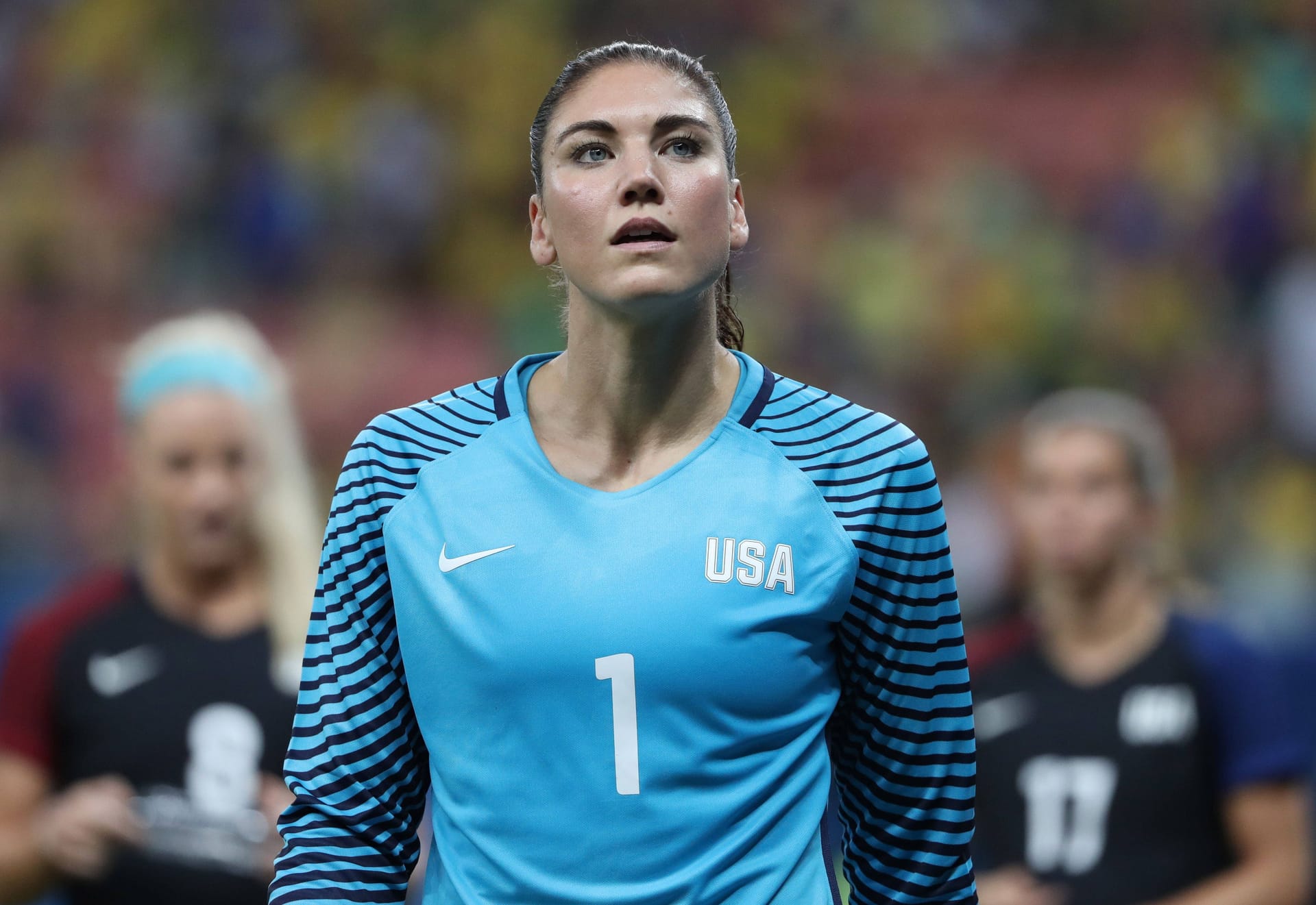 Hope Solo: Mit ihrem Team trifft sie unter anderem noch auf "Streetball FC Canada" und "Albion SC".