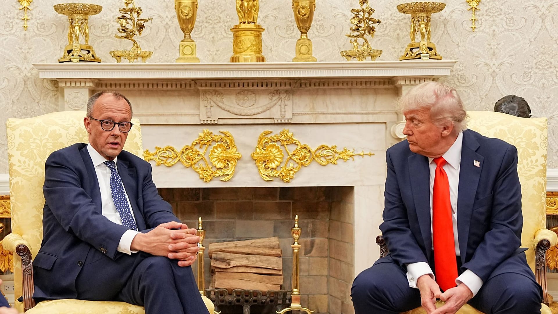 US-Präsident Trump empfängt Bundeskanzler Merz US-Präsident Trump empfängt Bundeskanzler Merz
