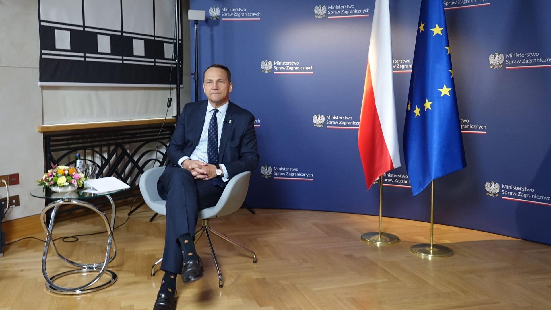 Polnischer Außenminister Sikorski Polnischer Außenminister Sikorski