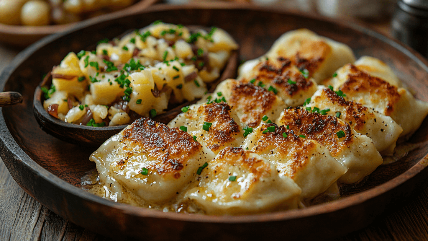 Selbstgemachte Maultaschen (KI-Symbolbild): Dazu passt Kartoffelsalat.