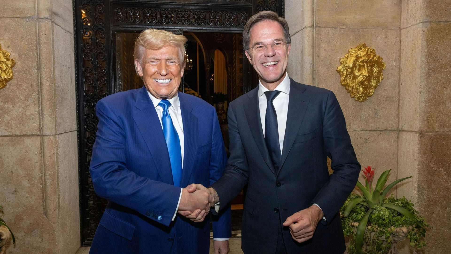 Rutte und Trump
