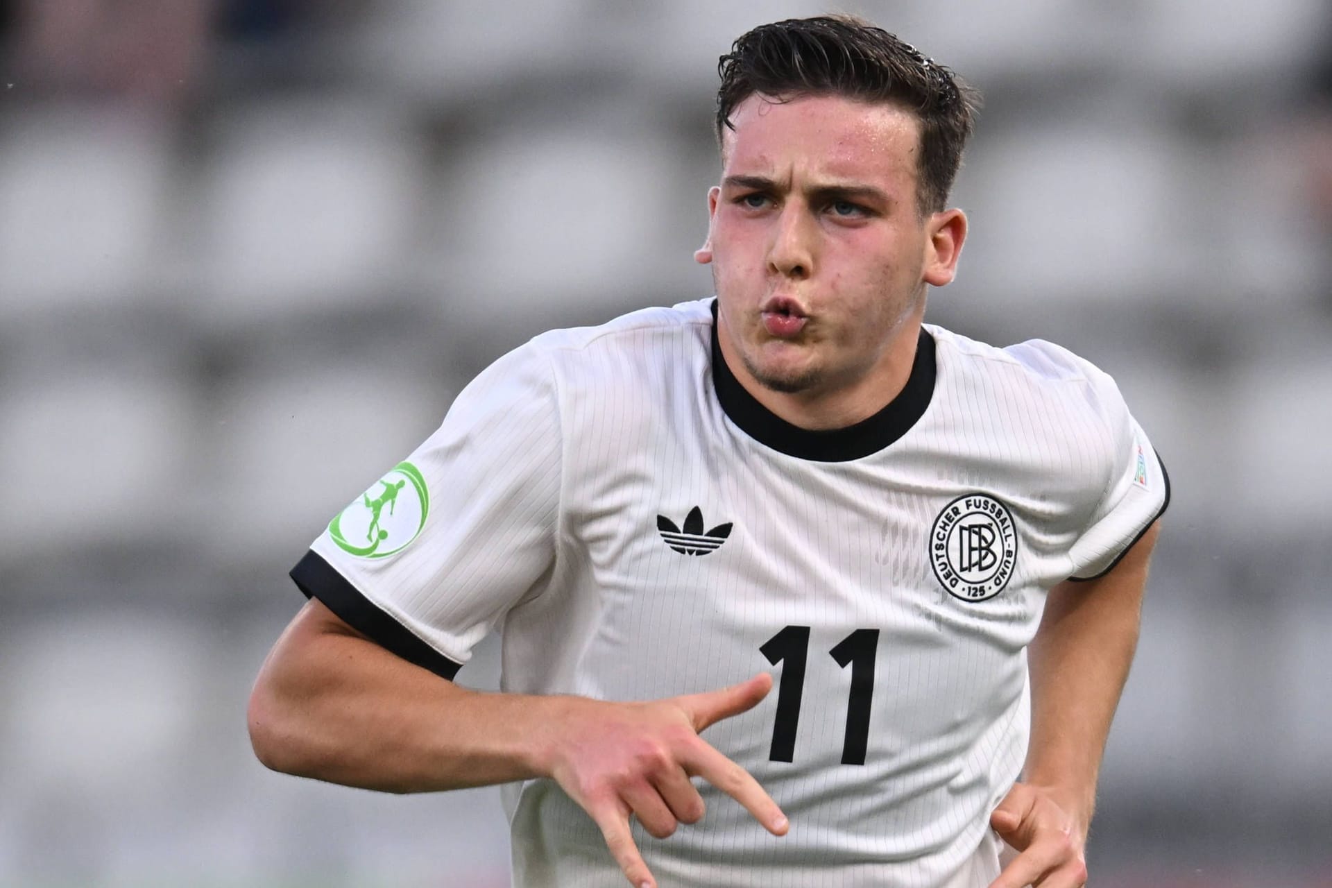 Said El Mala: Der Flügelstürmer rettete Deutschland ins Halbfinale.