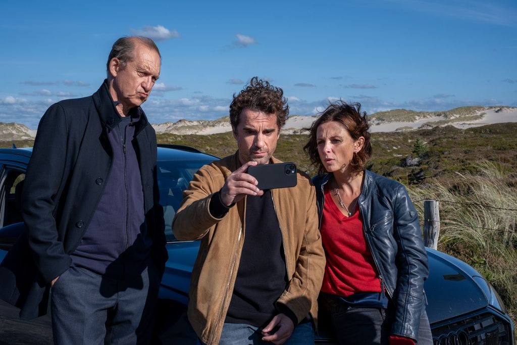 Peter Heinrich Brix, Oliver Wnuk und Julia Brendler: Sie bilden das Ermittler-Trio in der ZDF-Serie "Nord Nord Mord".