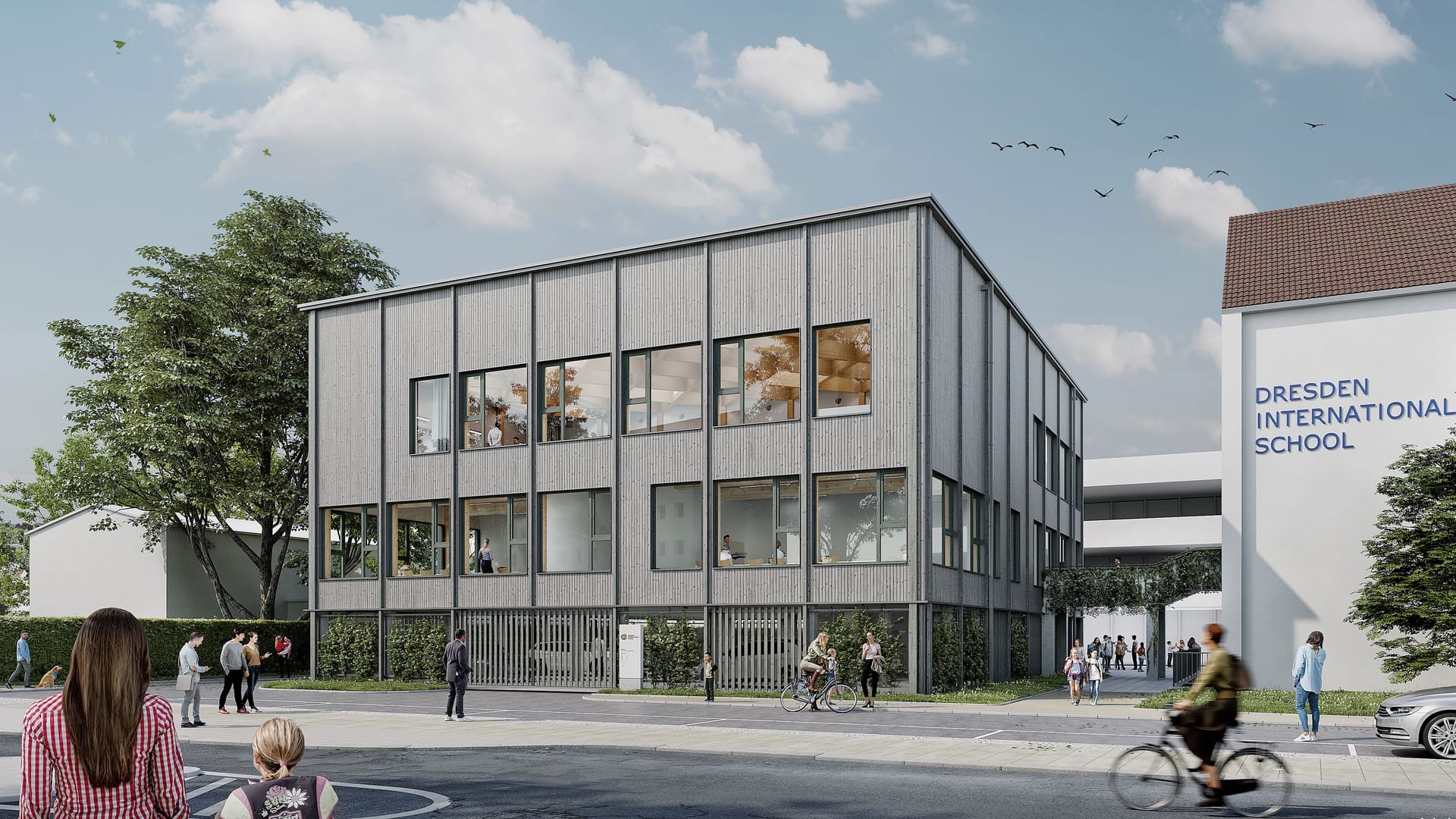 So soll der Neubau einmal aussehen: Bis Frühling 2027 sollen die Bauarbeiten in der Altstat abgeschlossen sein.